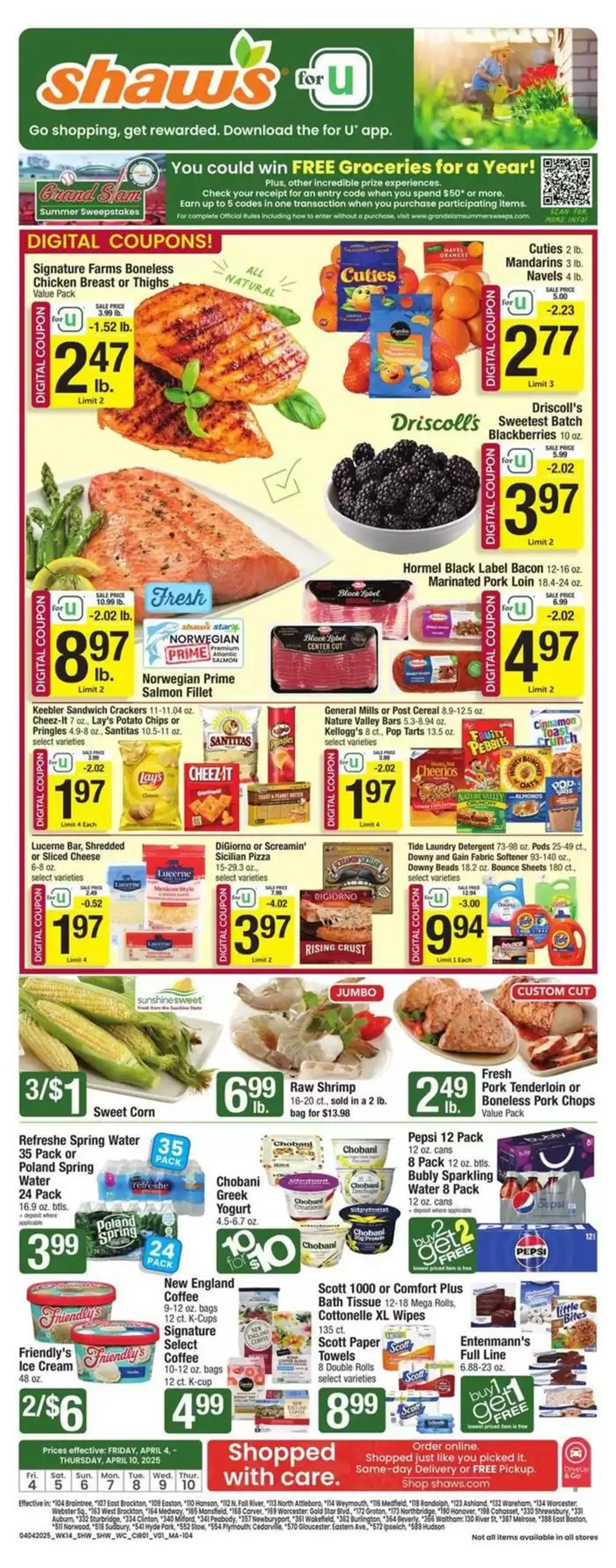 Shaws flyer - 1