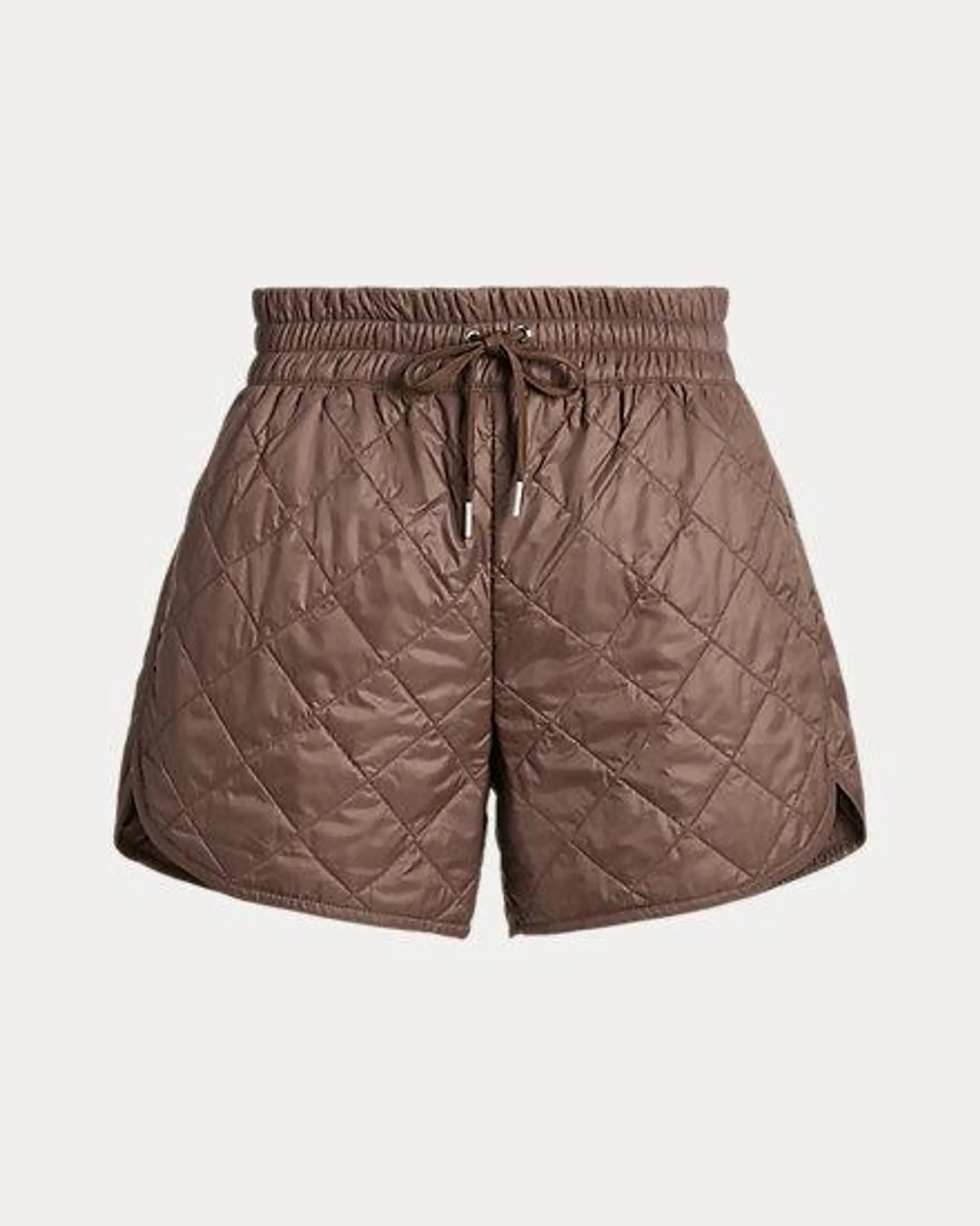 Water-Repellent Quilted Drawstring Short
