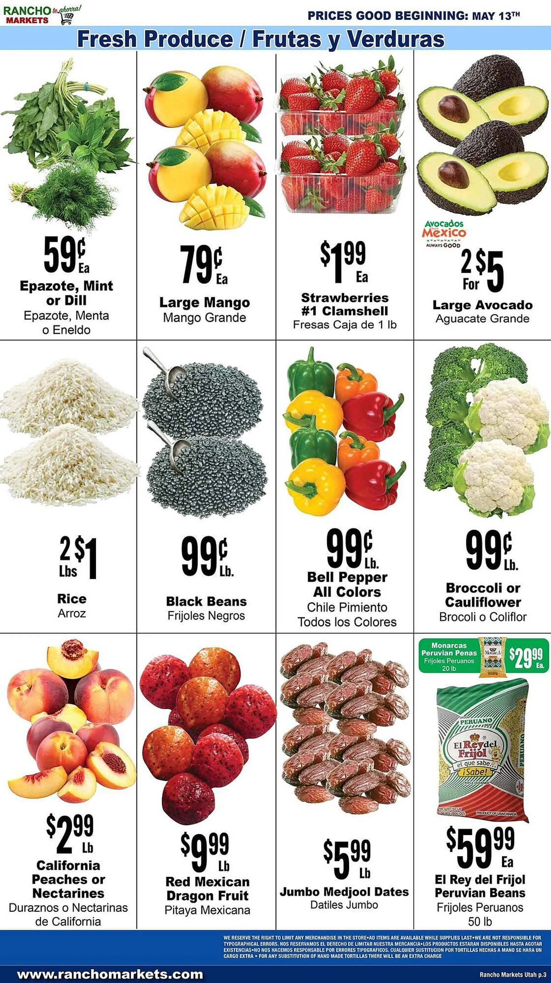 Weekly ad Rancho Markets Weekly Ad from May 14 to May 19 2025 - Page 3