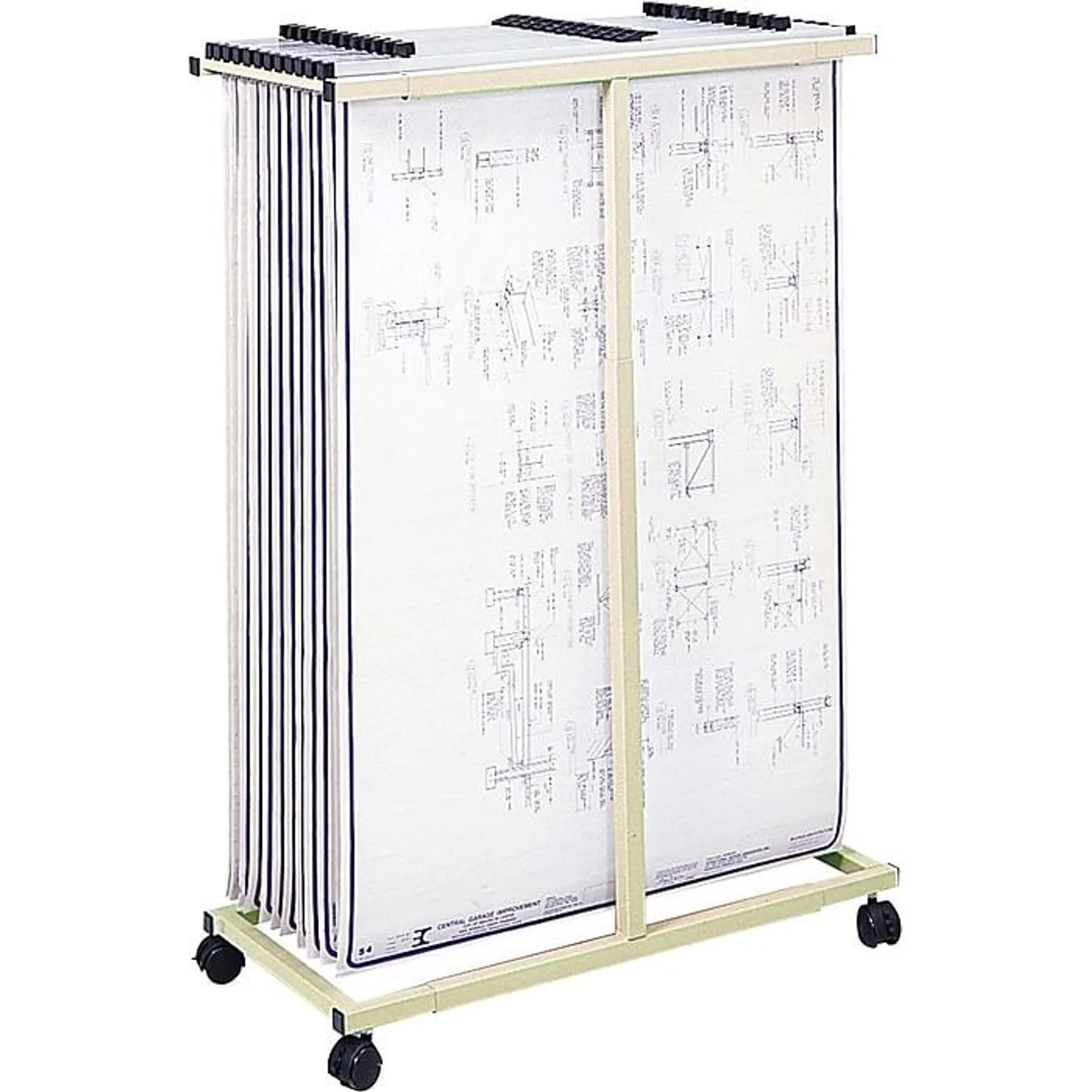 Safco Mobile Vertical File Stand,