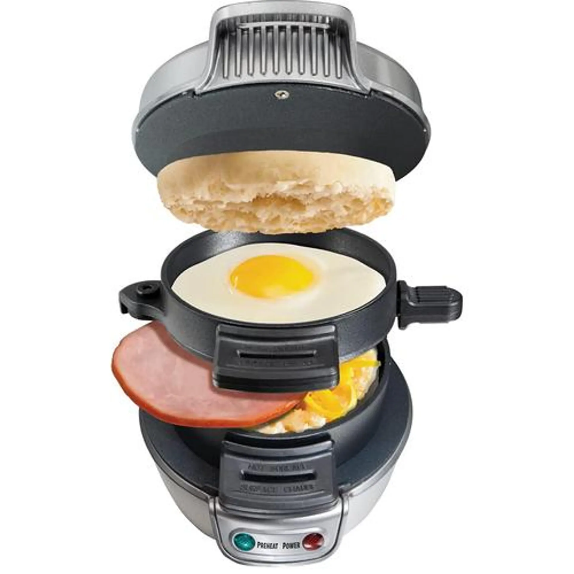 Hamilton Beach Breakfast Sandwich Maker - Gray (25475) - Open Box