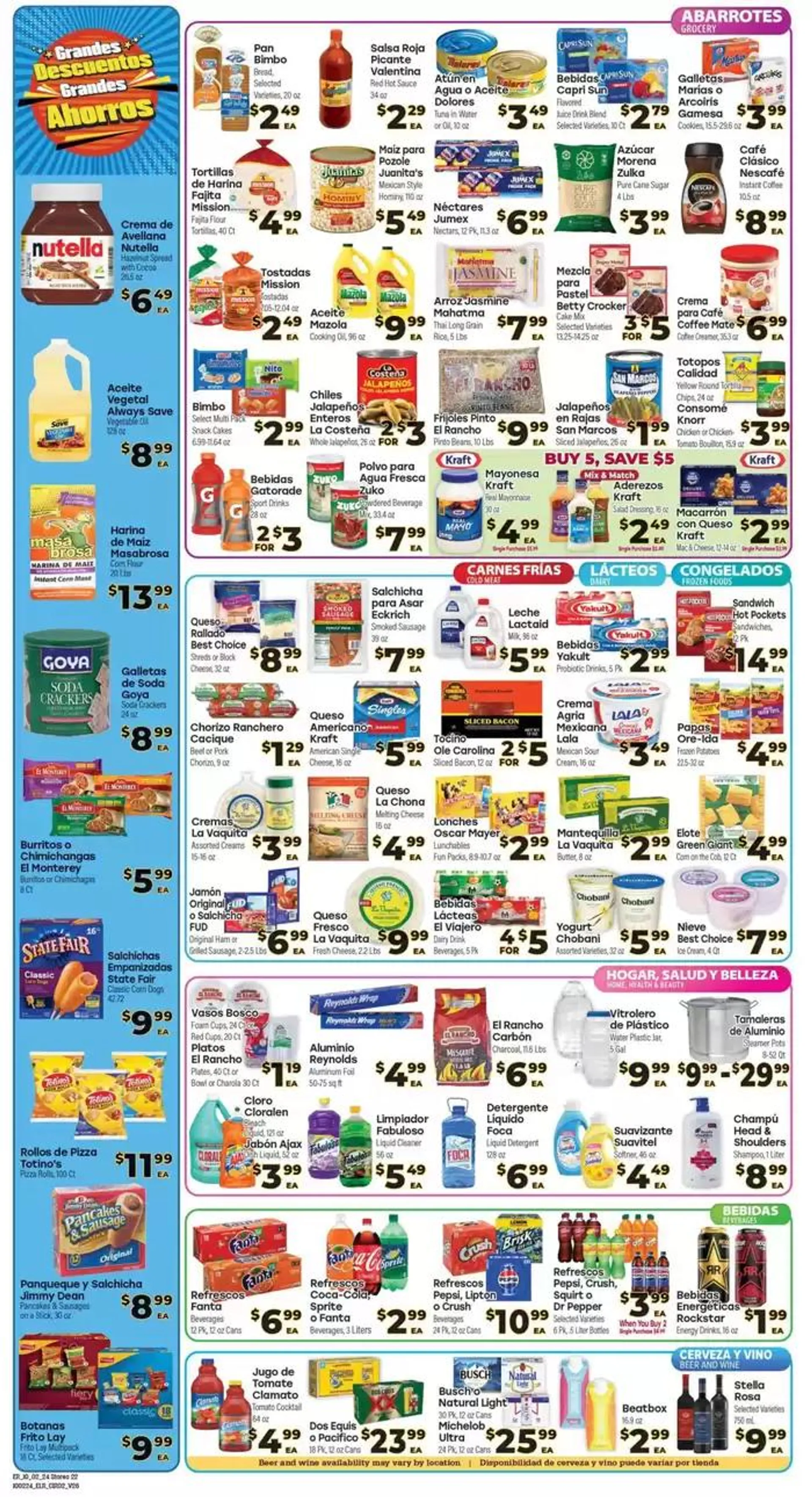 Weekly ad Supermercado El Rancho Weekly ad from October 2 to October 16 2024 - Page 2