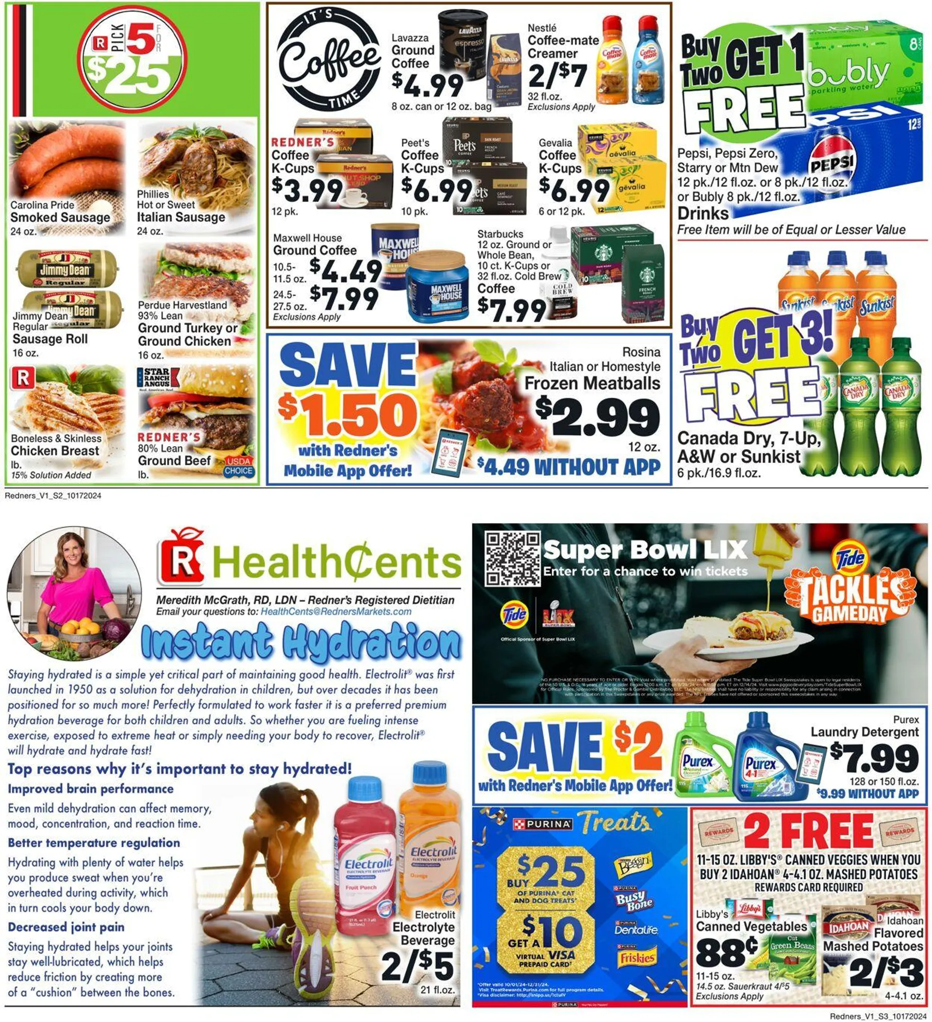 Weekly ad Redner’s Warehouse Market Current weekly ad from October 17 to October 23 2024 - Page 3