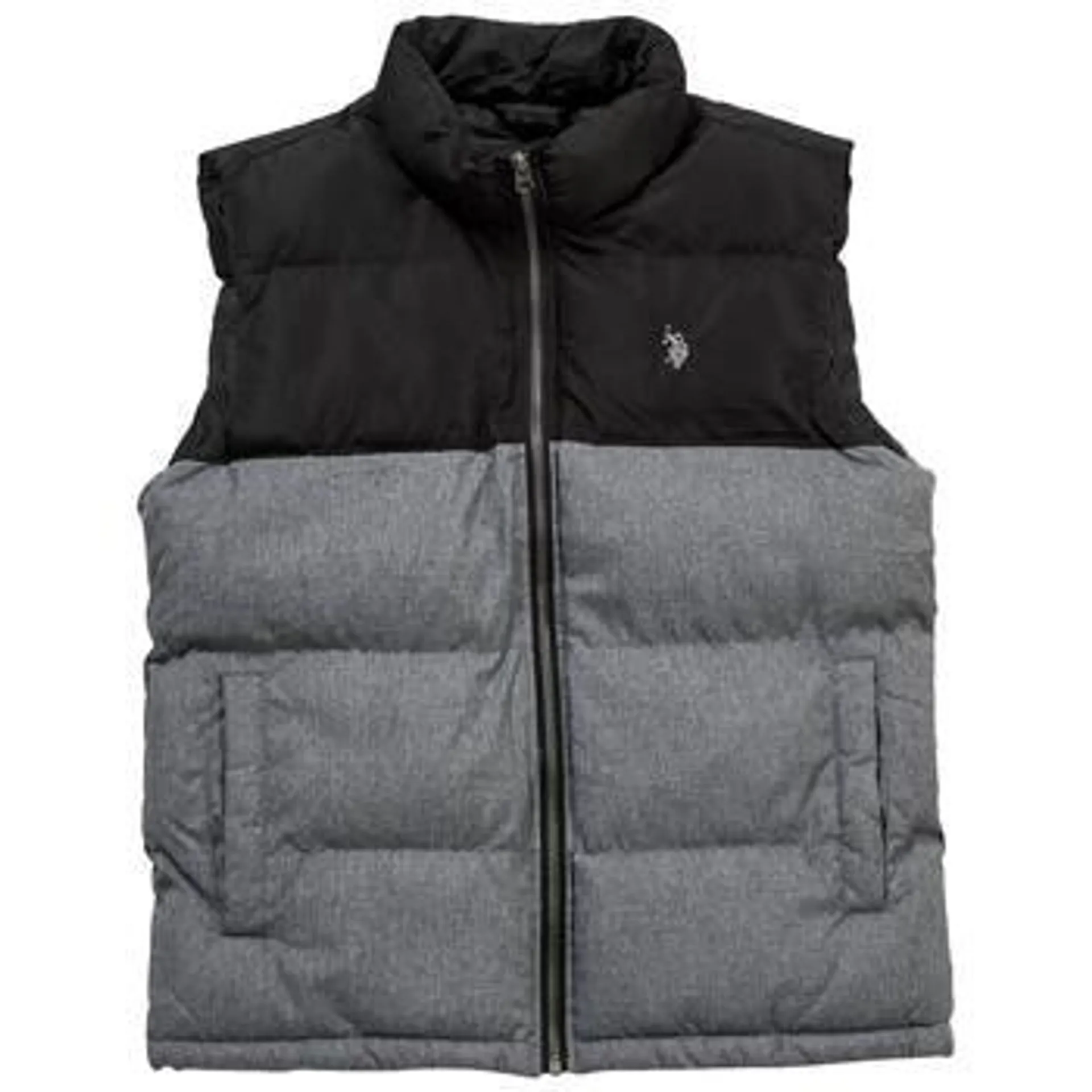 Mens U.S. Polo Assn.® Color Block Puffer Vest