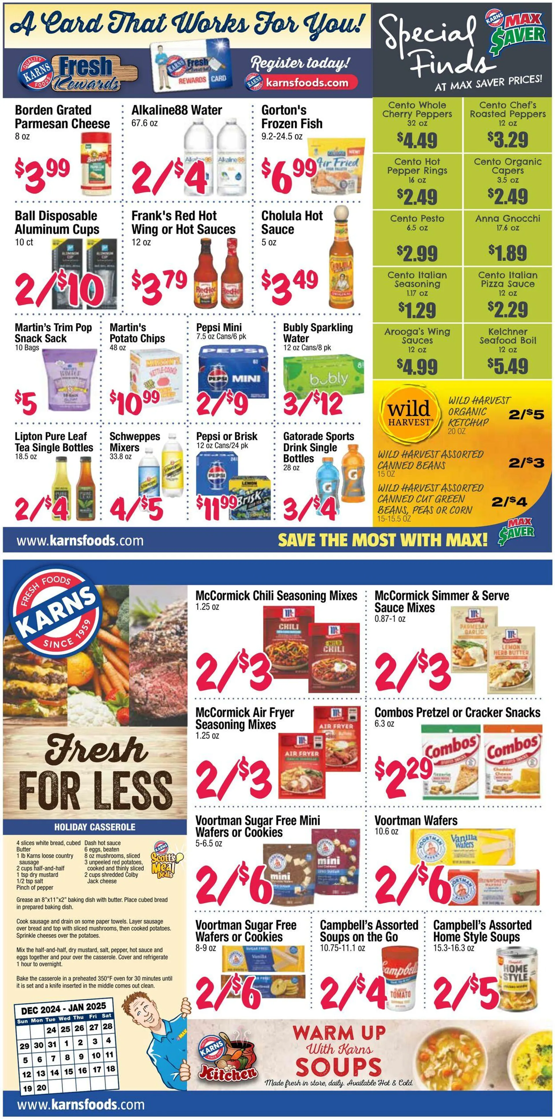 Weekly ad Karns Quality Foods from December 26 to January 22 2025 - Page 8