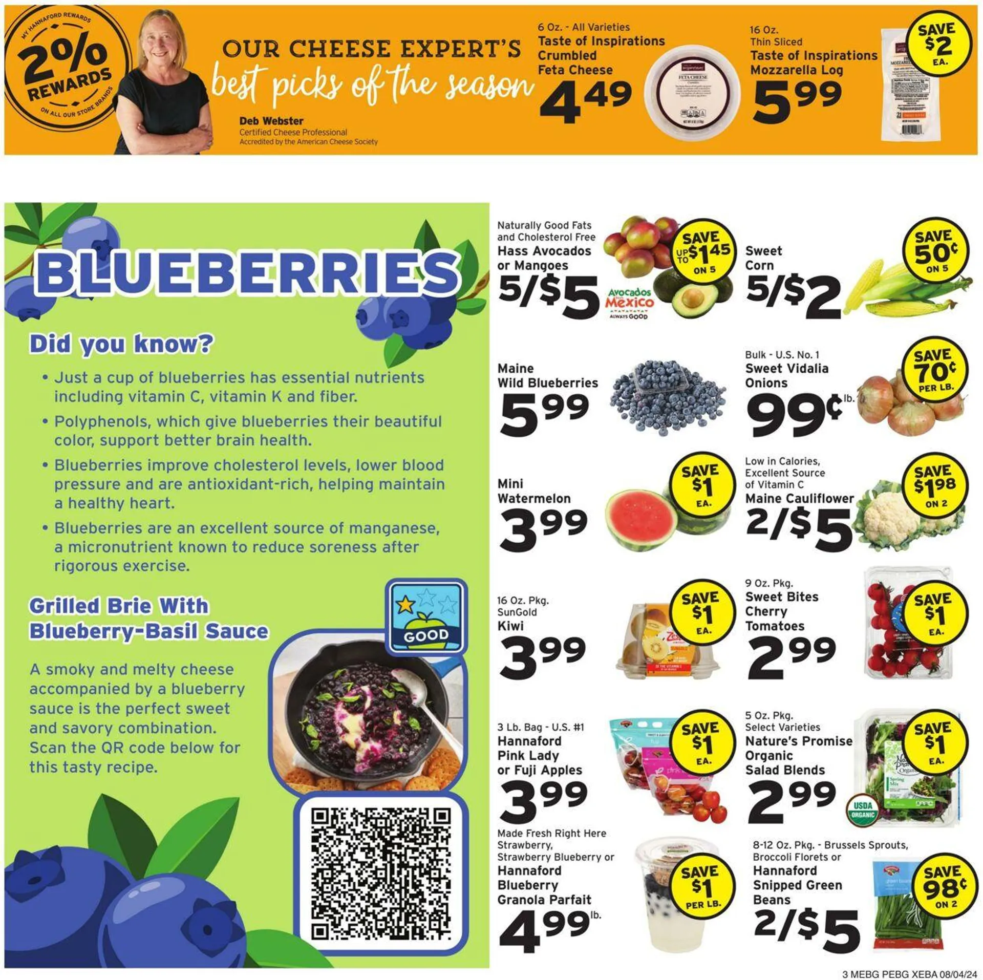 Weekly ad Hannaford Current weekly ad from August 4 to August 10 2024 - Page 3