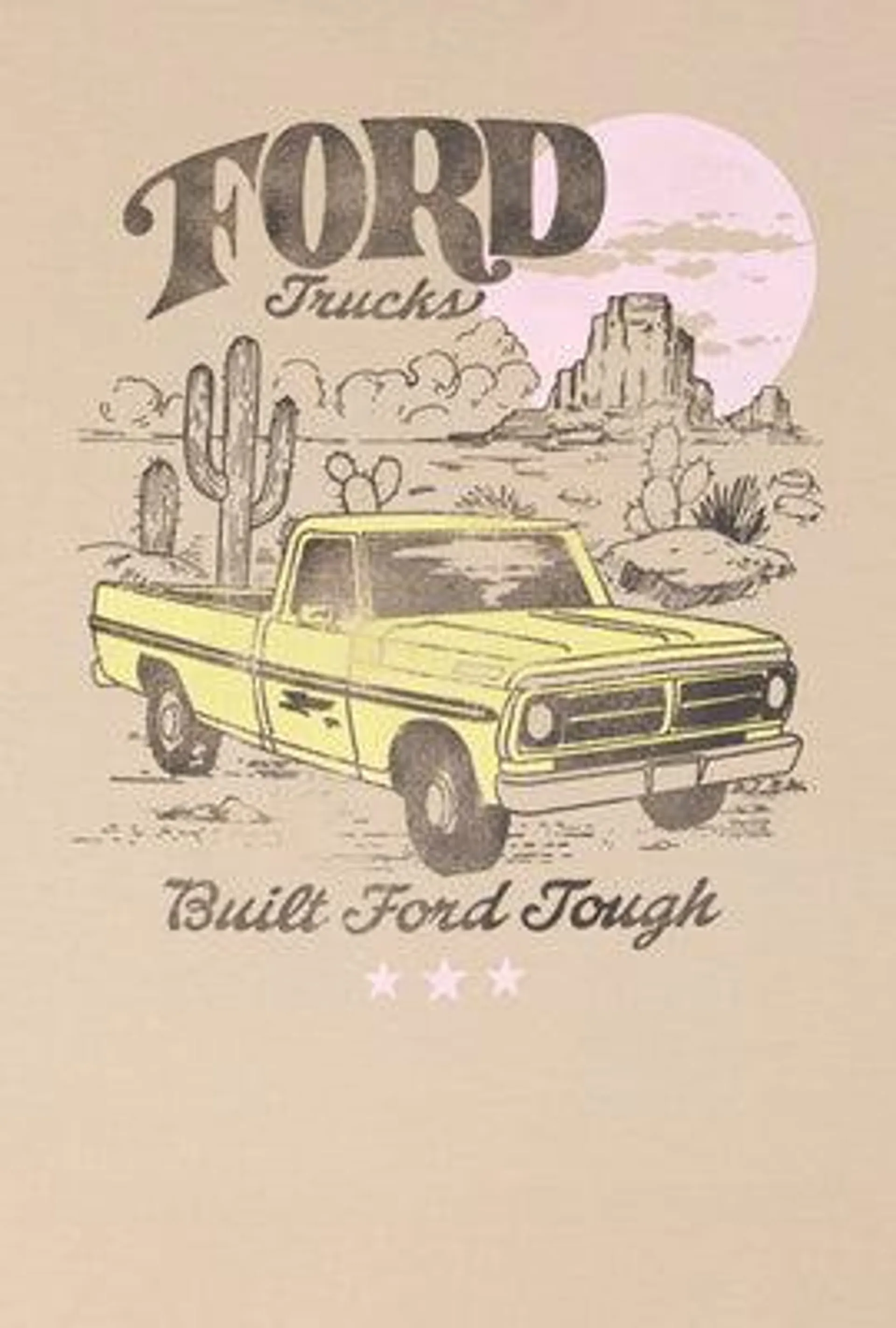 Build Ford Tough Graphic Boyfriend T-Shirt