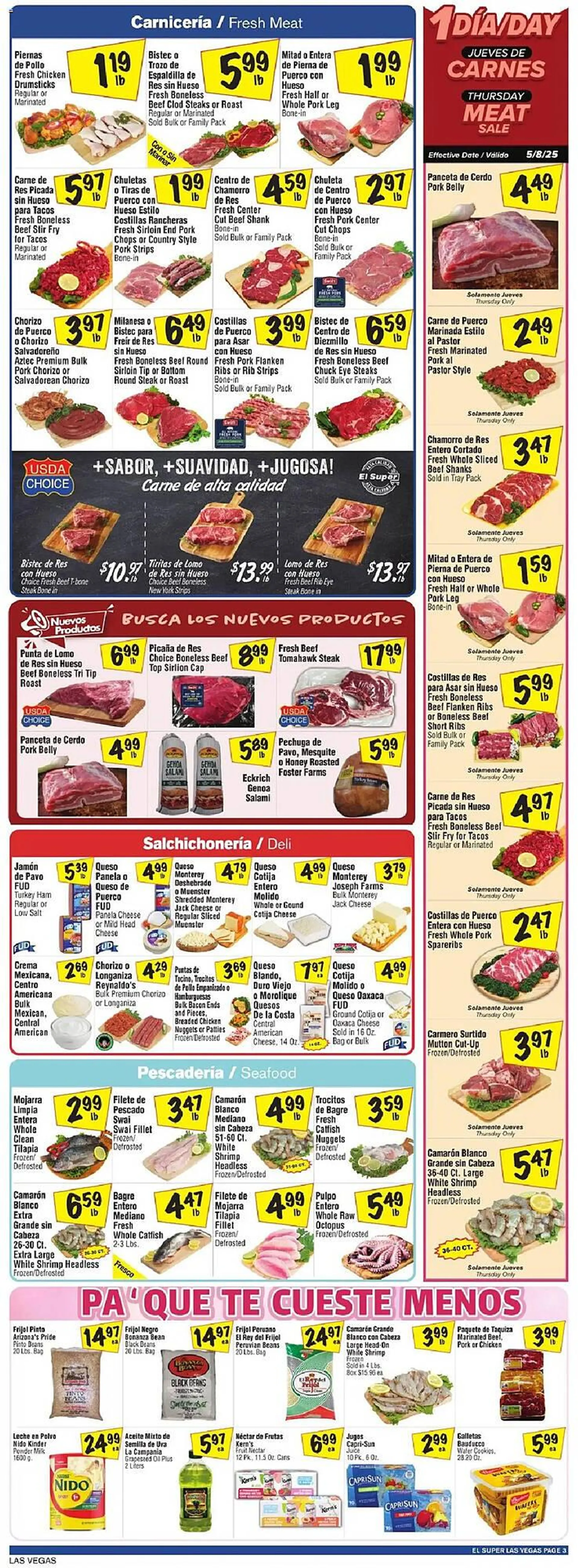 Weekly ad El Super Weekly Ad from May 7 to May 13 2025 - Page 3