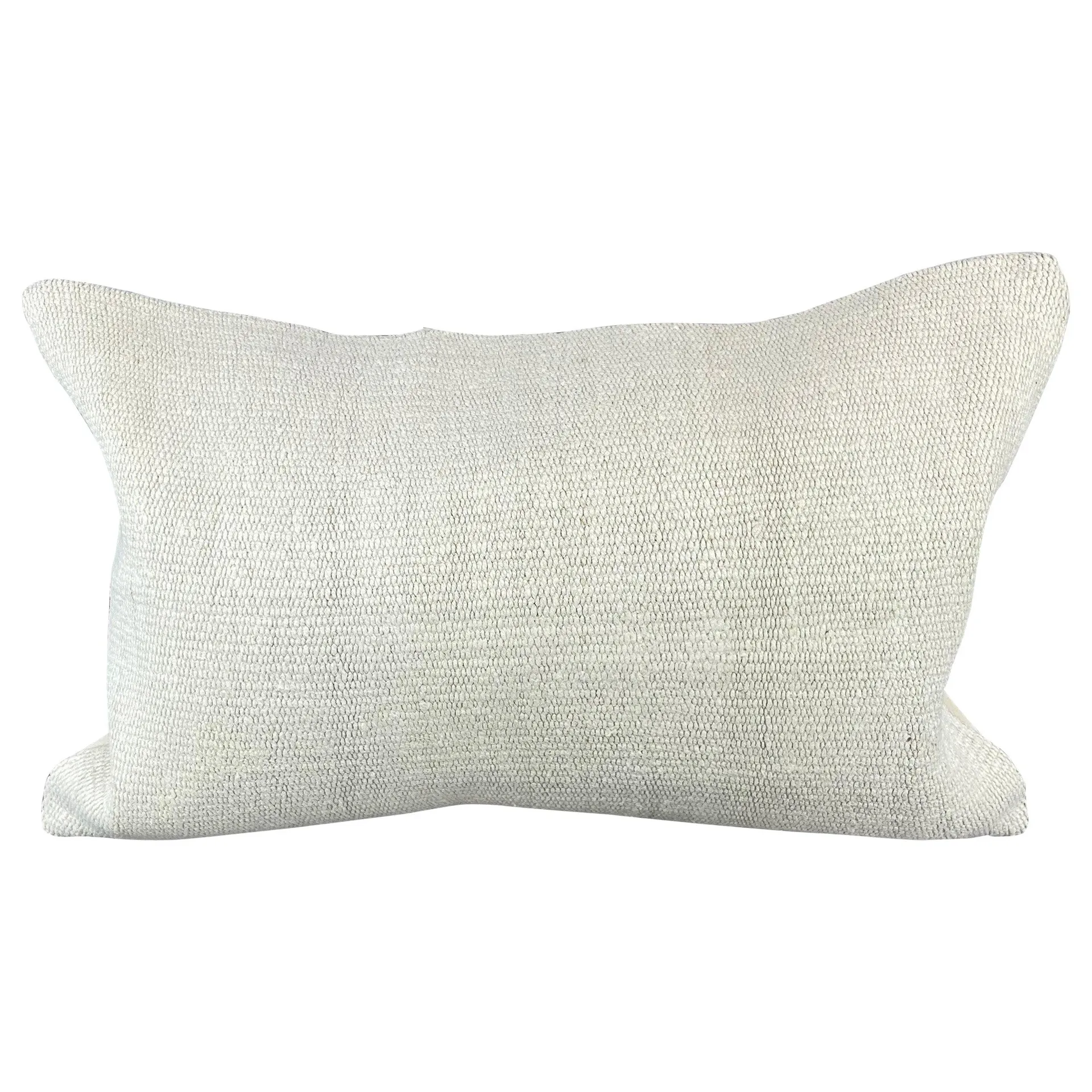 16 x 24 Hemp Pillow Turkish Cushion Natural White Pillow Cushion Cover #6180