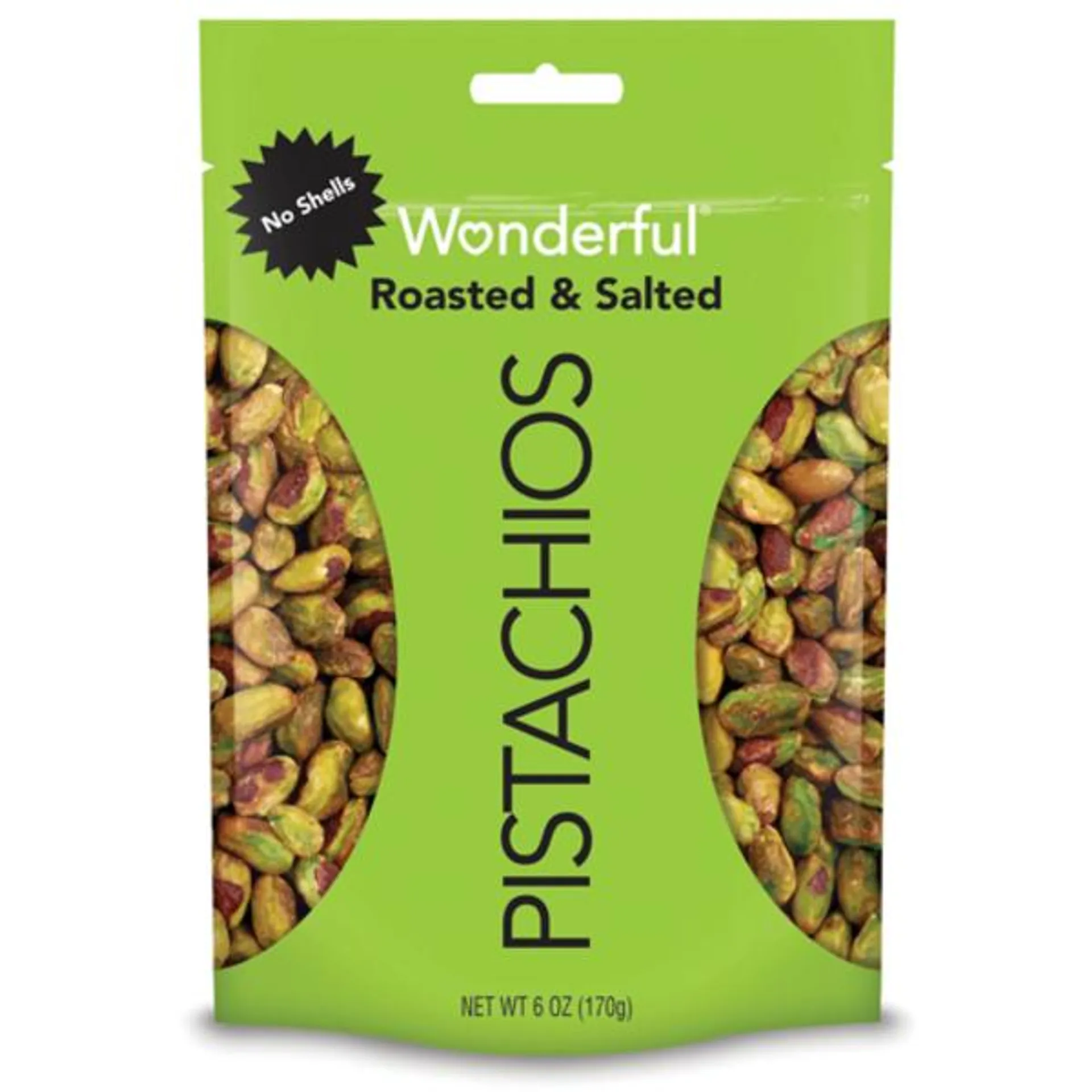 Wonderful Roasted & Salted No Shells Pistachios