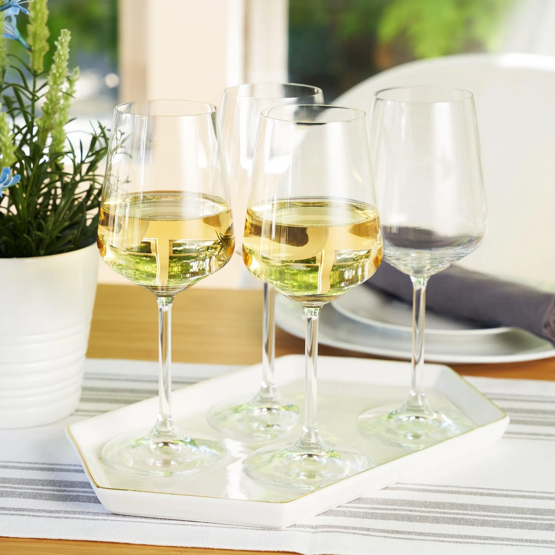 Spiegelau Style Set of 4 White Wine Glasses