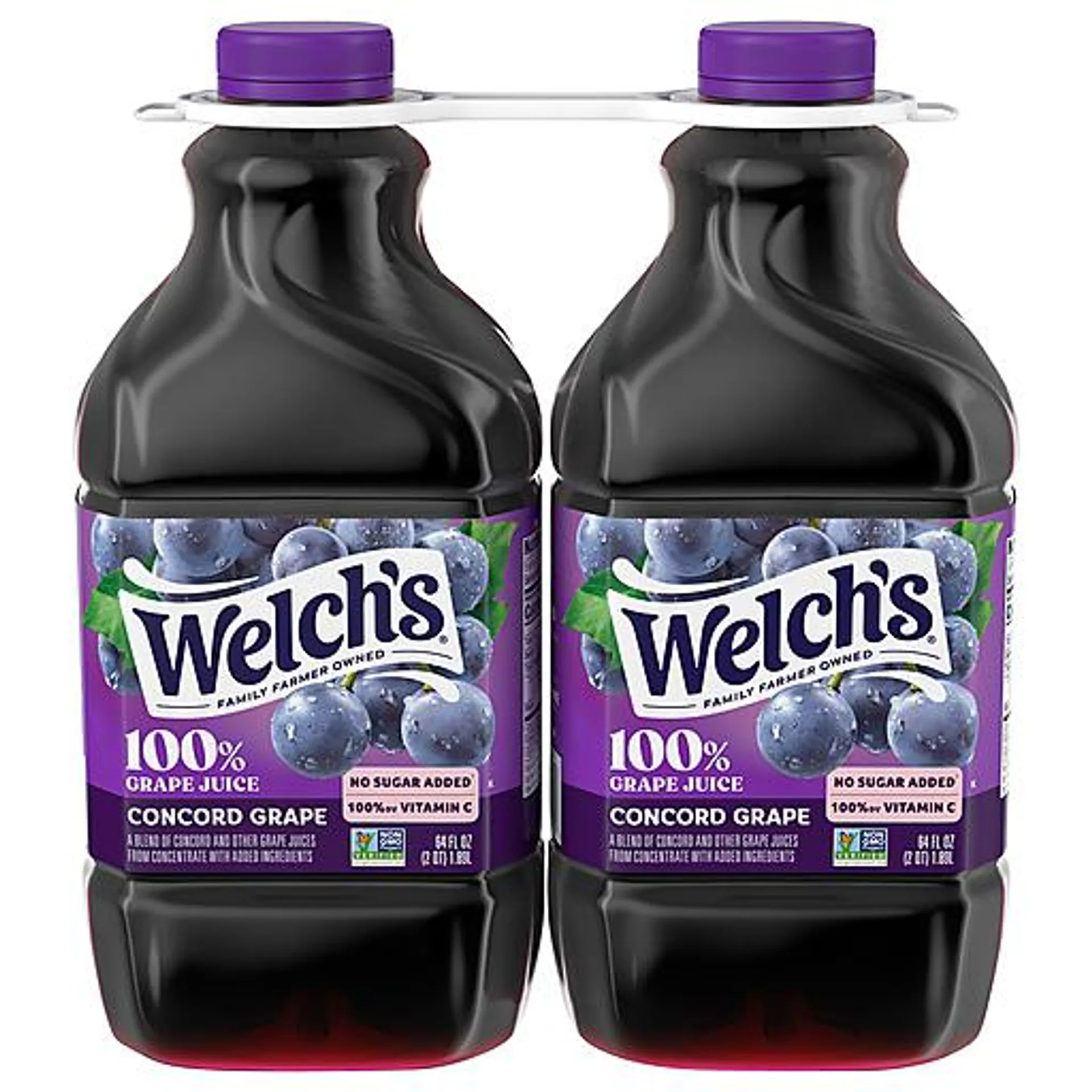 Welch's 100% Juice, Concord Grape 2 ea