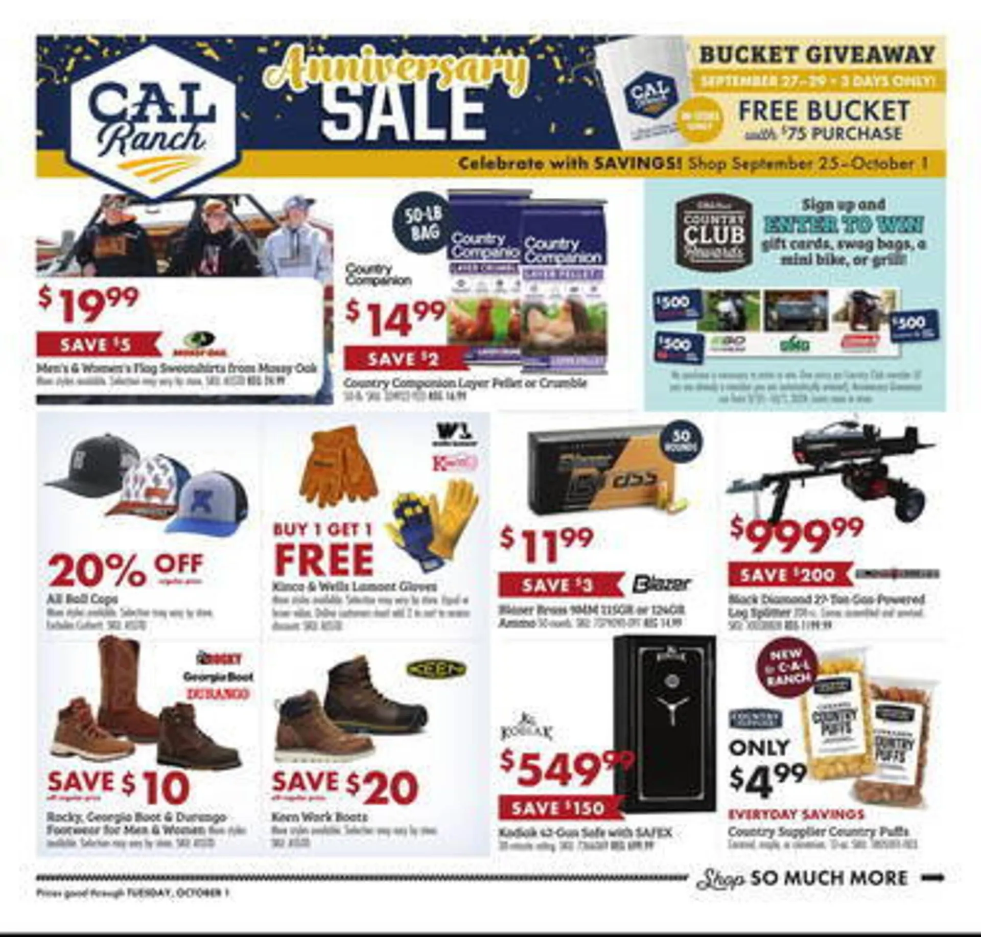 C A L Ranch Stores Weekly Ad - 1