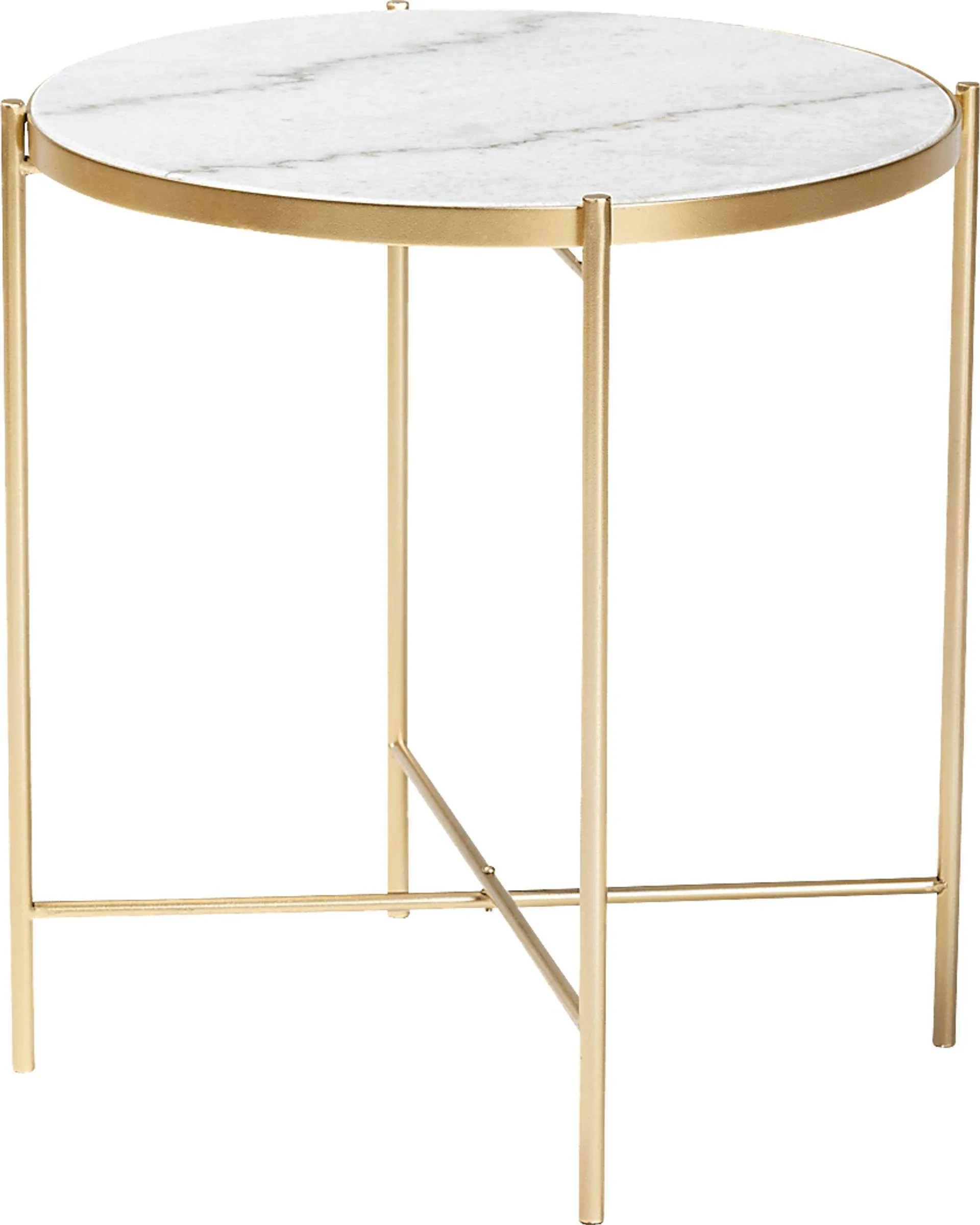 Ivella Ann Gold End Table