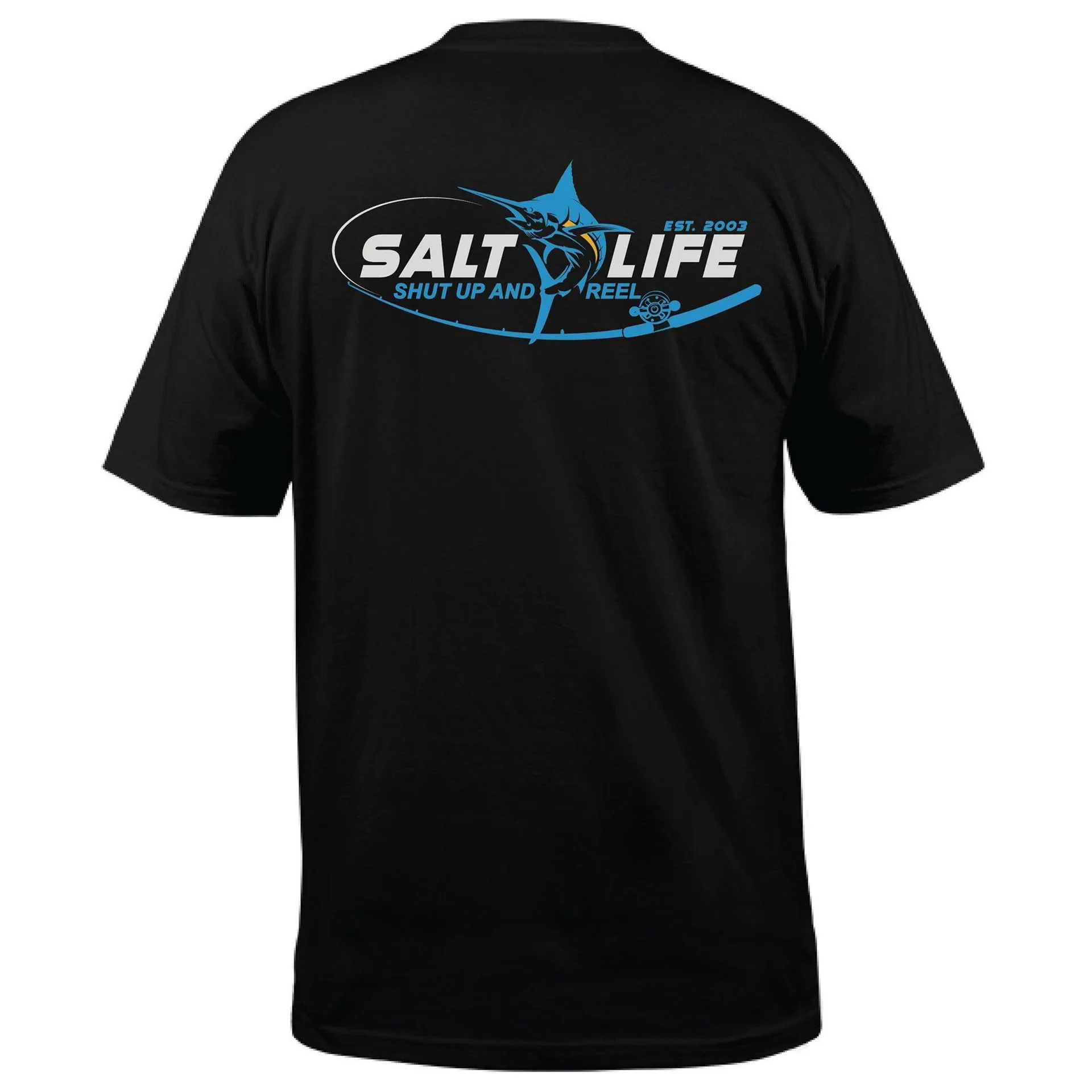 Salt Life Mens Reel Time Short Sleeve Tee