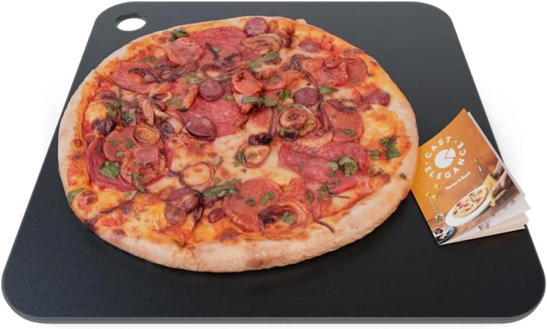 Cast Elegance 13" Steel Pizza Stone