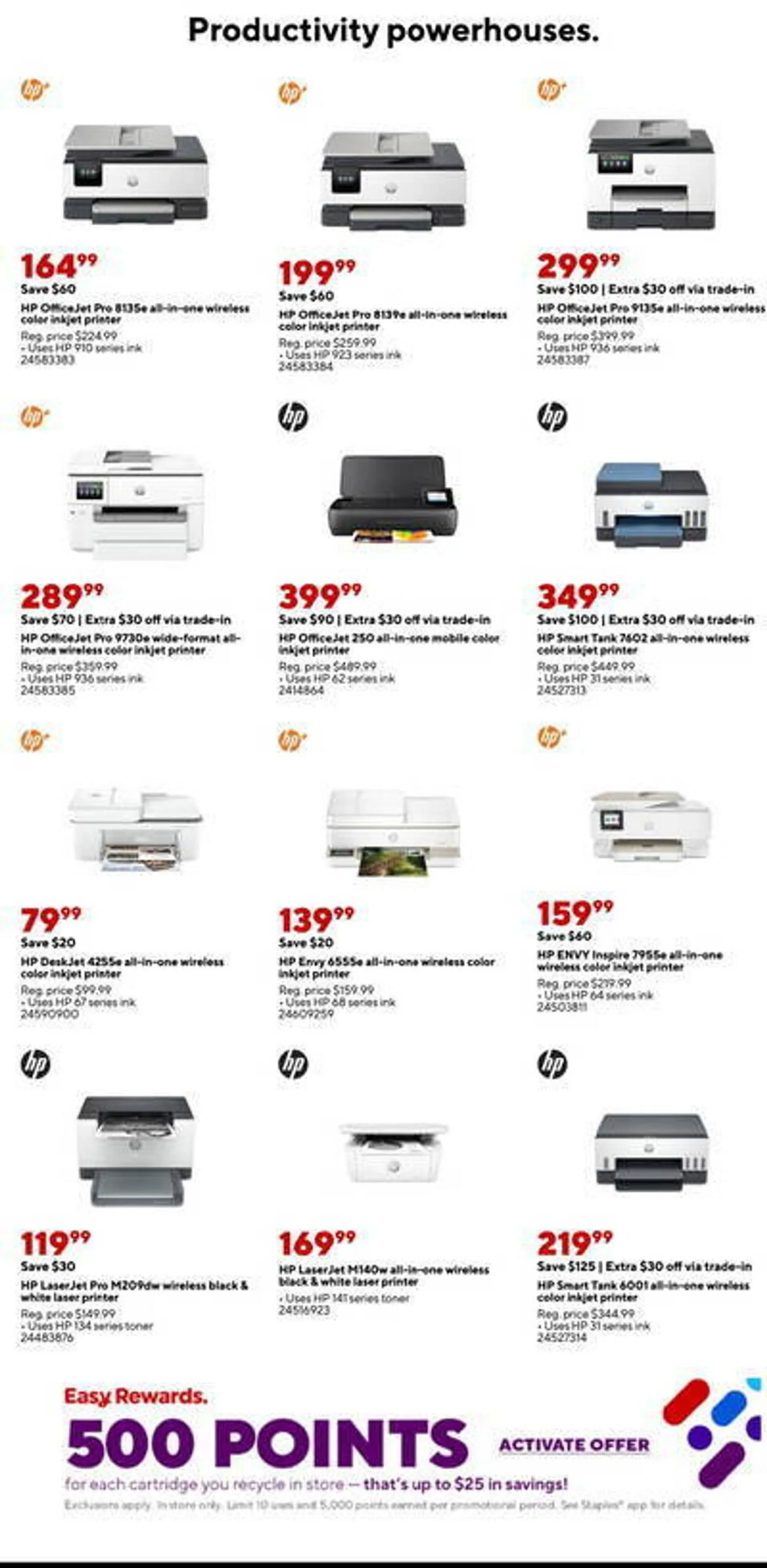 Weekly ad Staples Weekly Ad from November 10 to November 16 2024 - Page 12