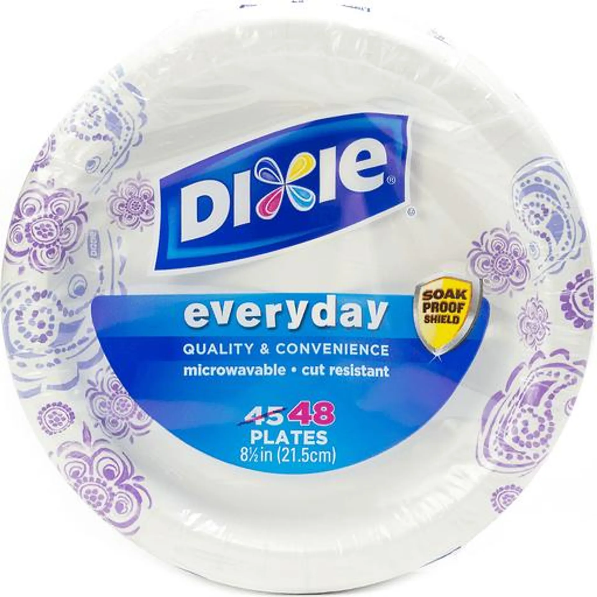 Dixie Holiday Paper Plates Limited Edition 48 ct 8.5 in  pack