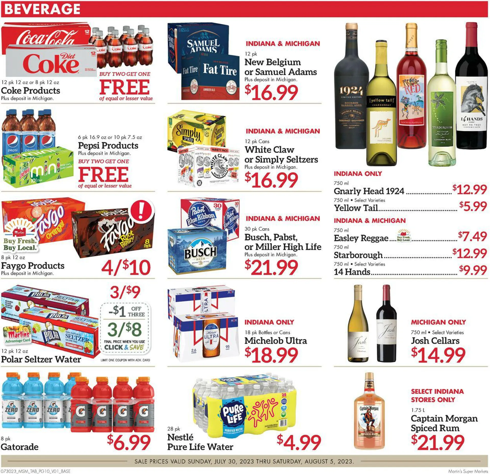 Weekly ad Martin’s Current weekly ad from July 30 to August 5 2023 - Page 10