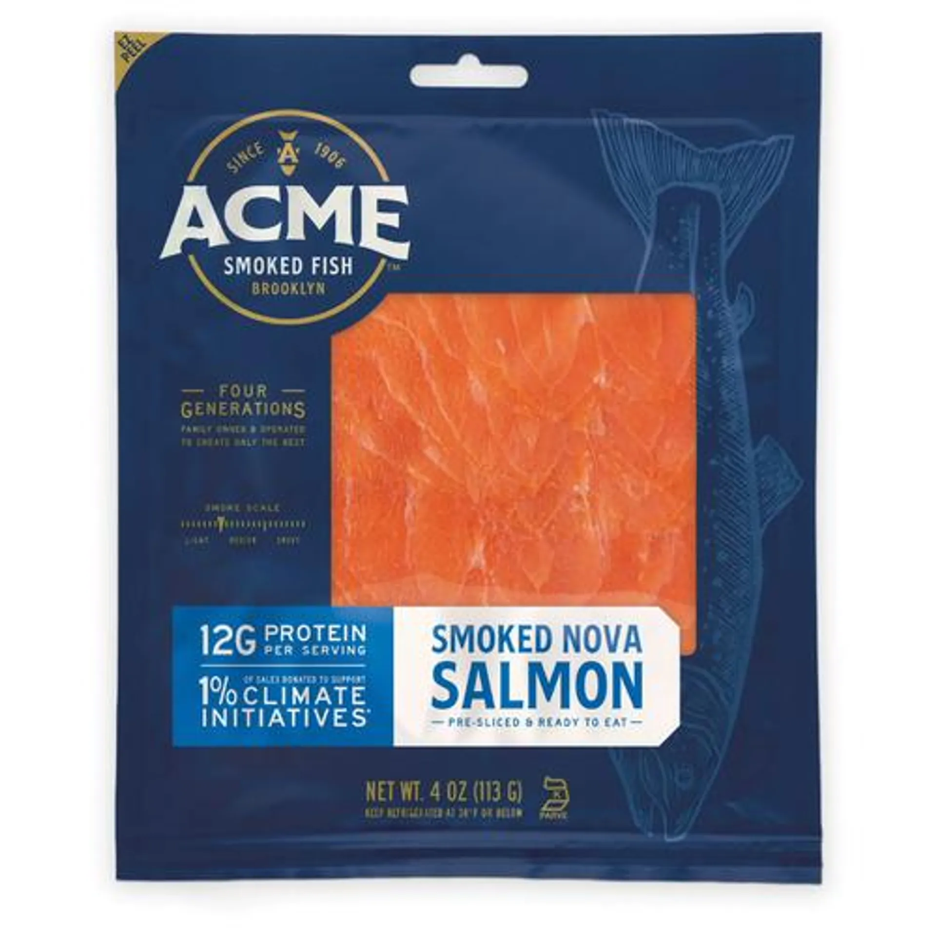 Acme™ Nova smoked salmon