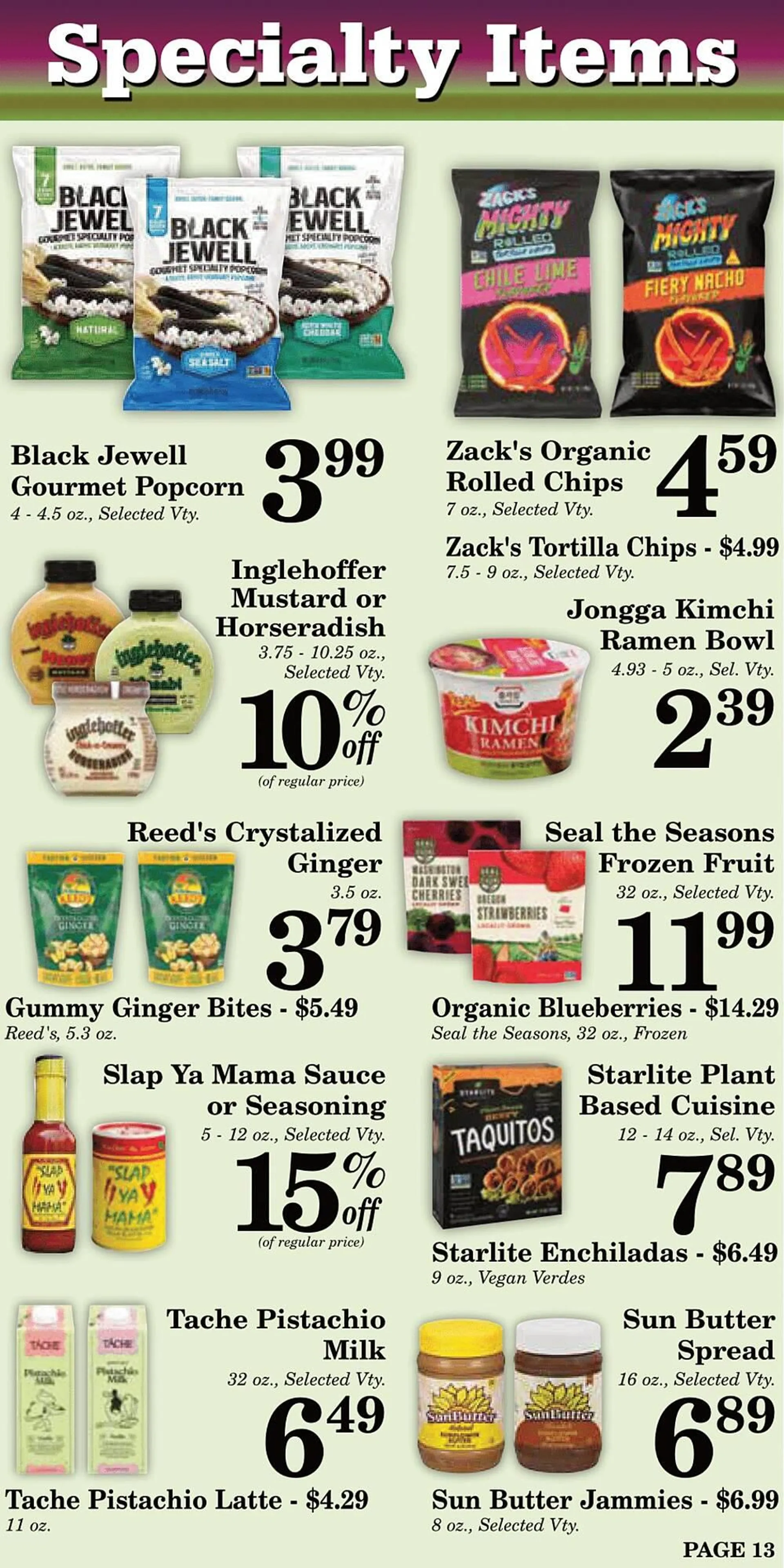 Weekly ad Harvest Foods ad from April 30 to May 27 2025 - Page 14