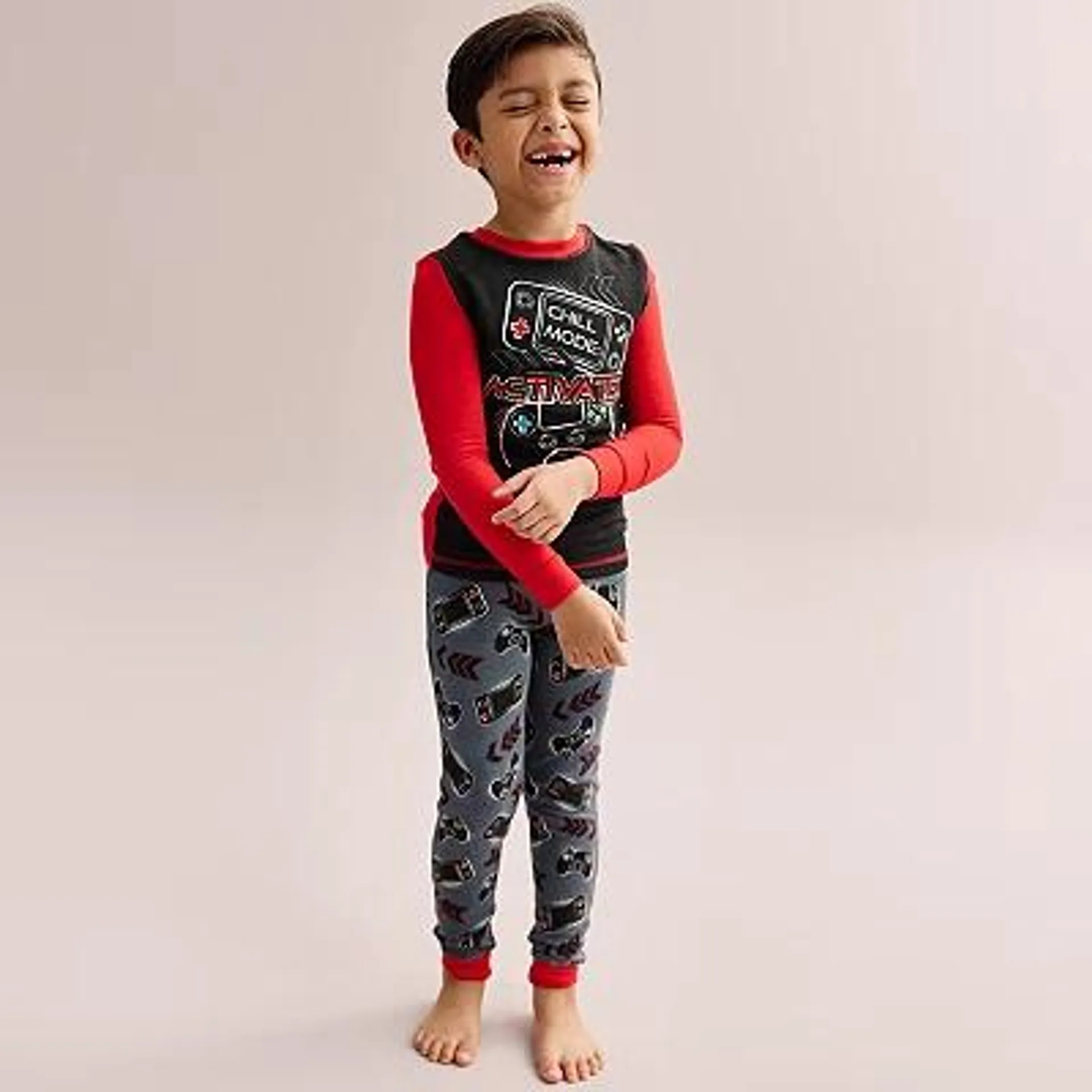 Boys 6-12 Cuddl Duds® 2-Piece Pajama Set