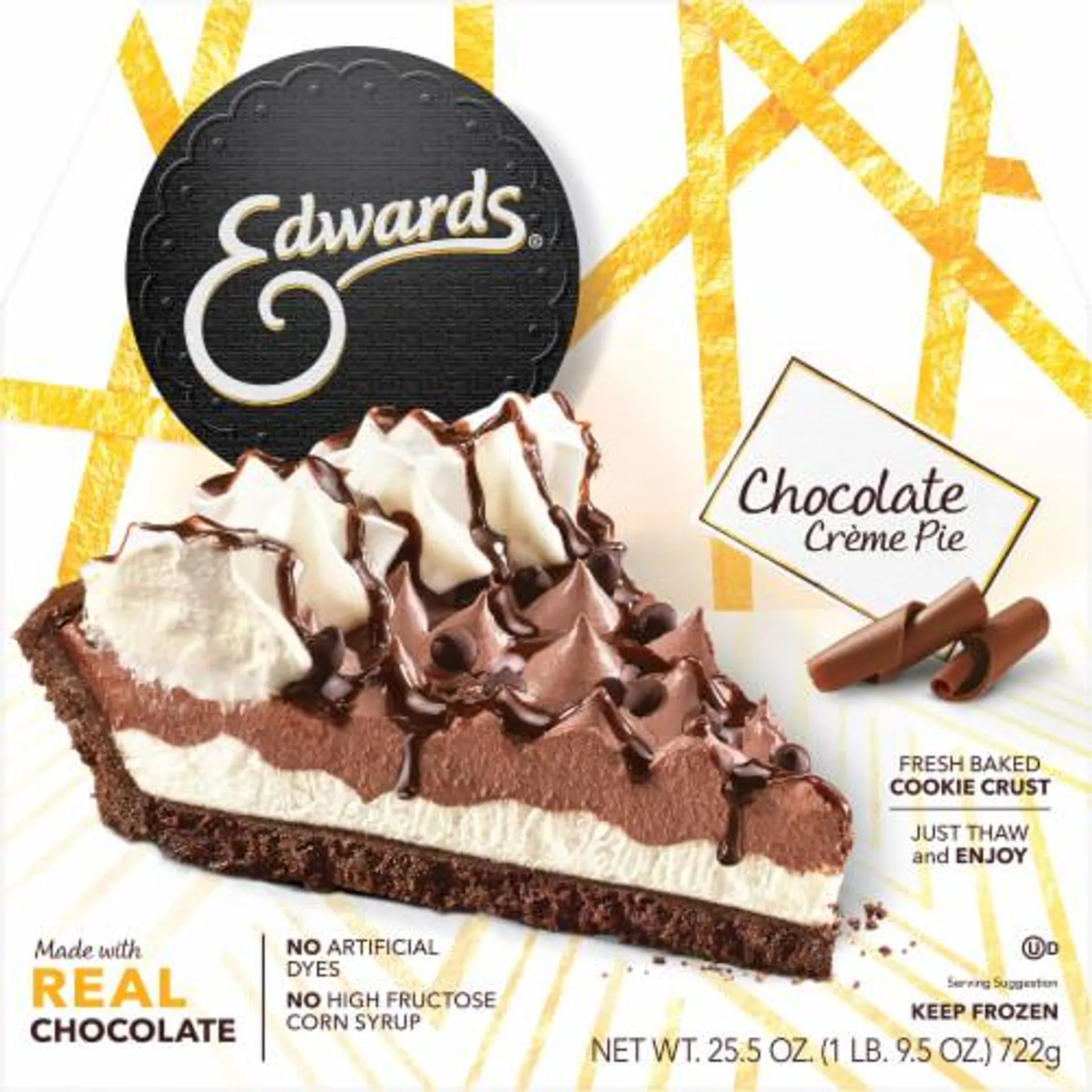 Edwards Desserts Chocolate Creme Pie