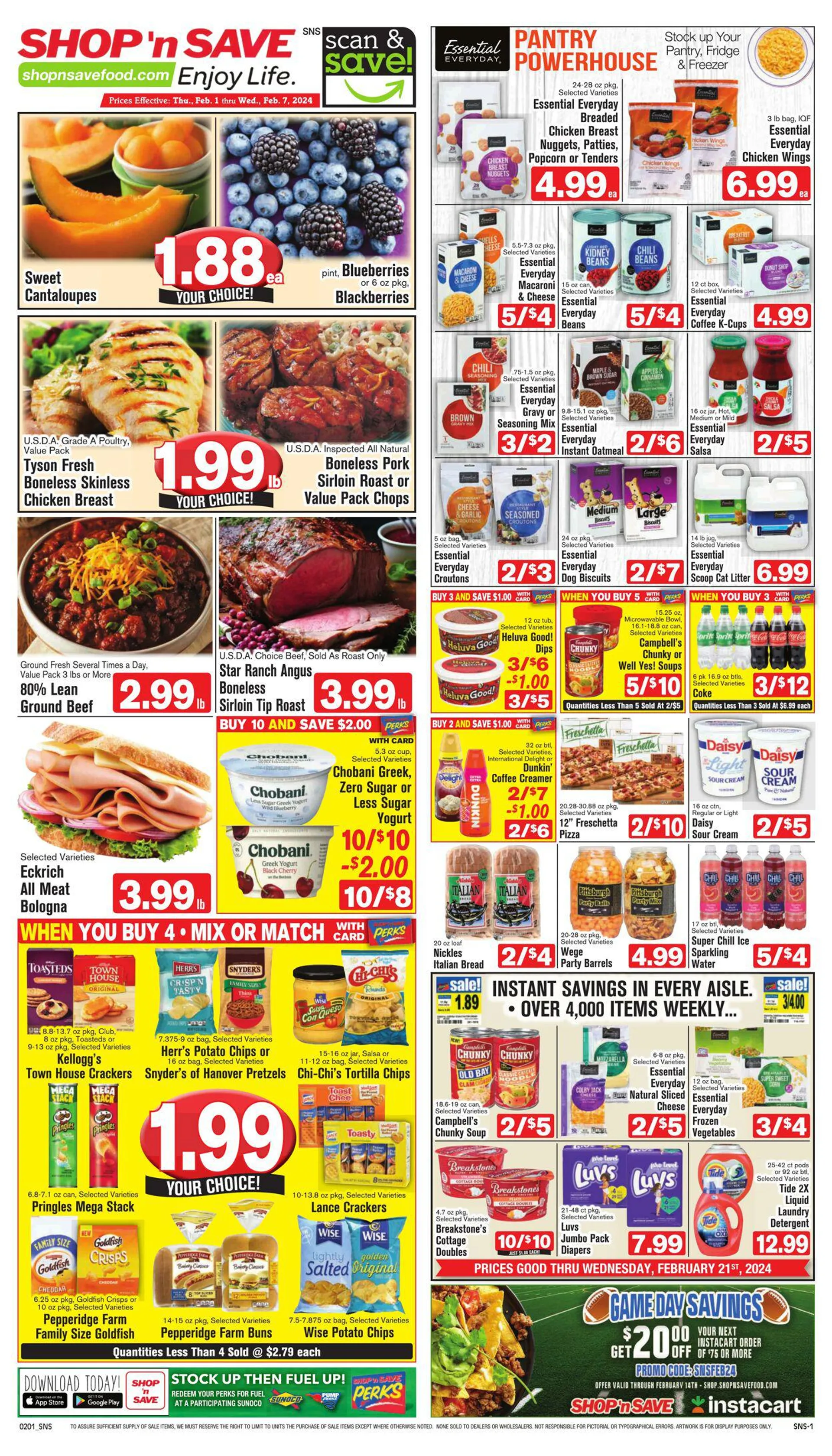 Weekly ad Shop'n Save from February 1 to February 7 2024 - Page 