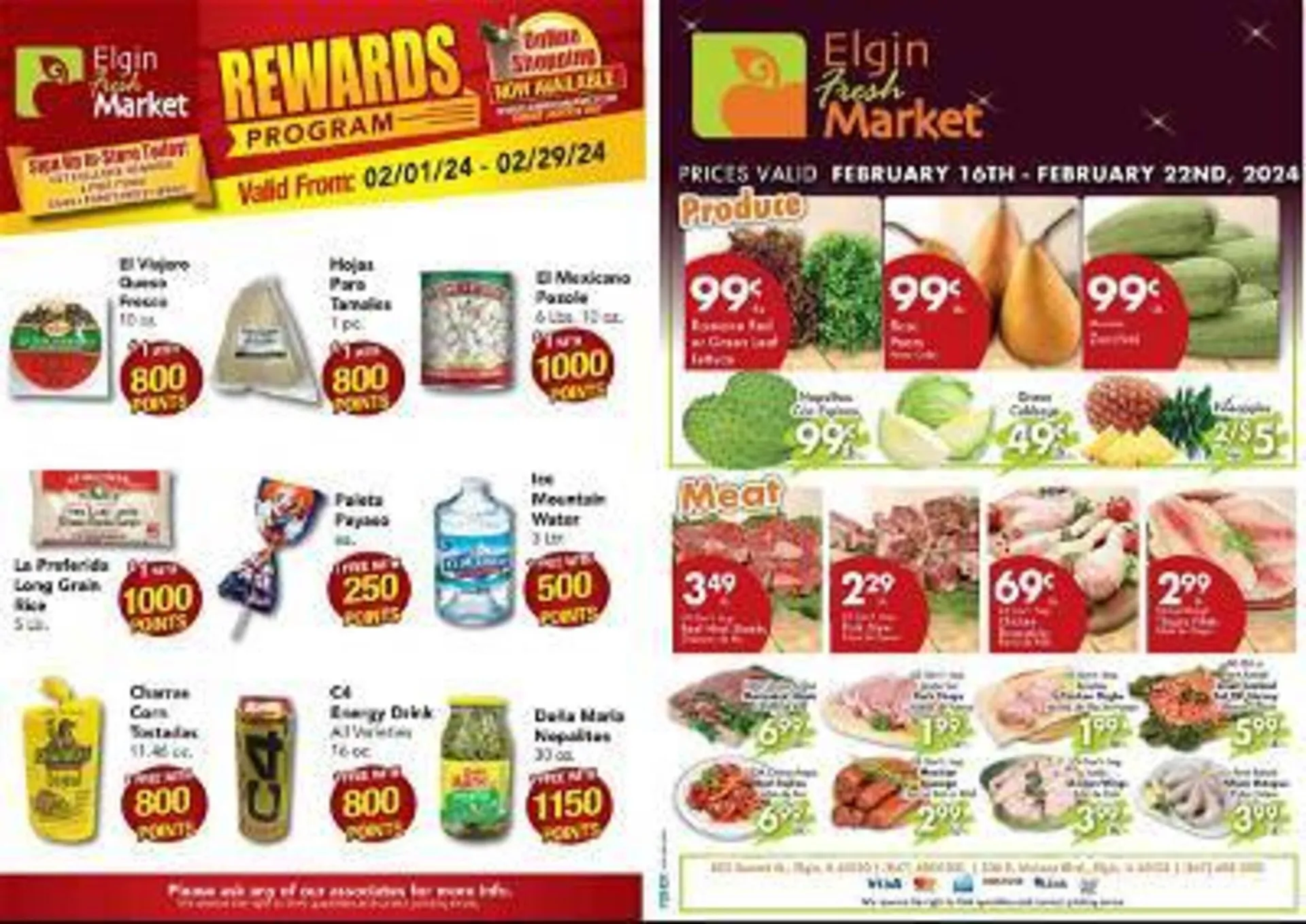 Weekly ad Elgin Fresh Market Weekly Ad from February 16 to February 22 2024 - Page 