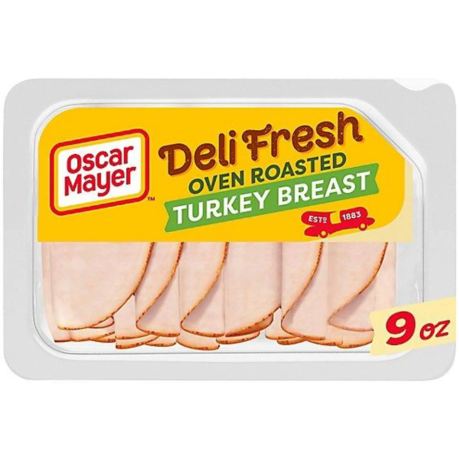 Oscar Mayer Deli Fresh Oven Roasted Turkey Breast for a Low Carb Lifestyle Tray - 9 Oz