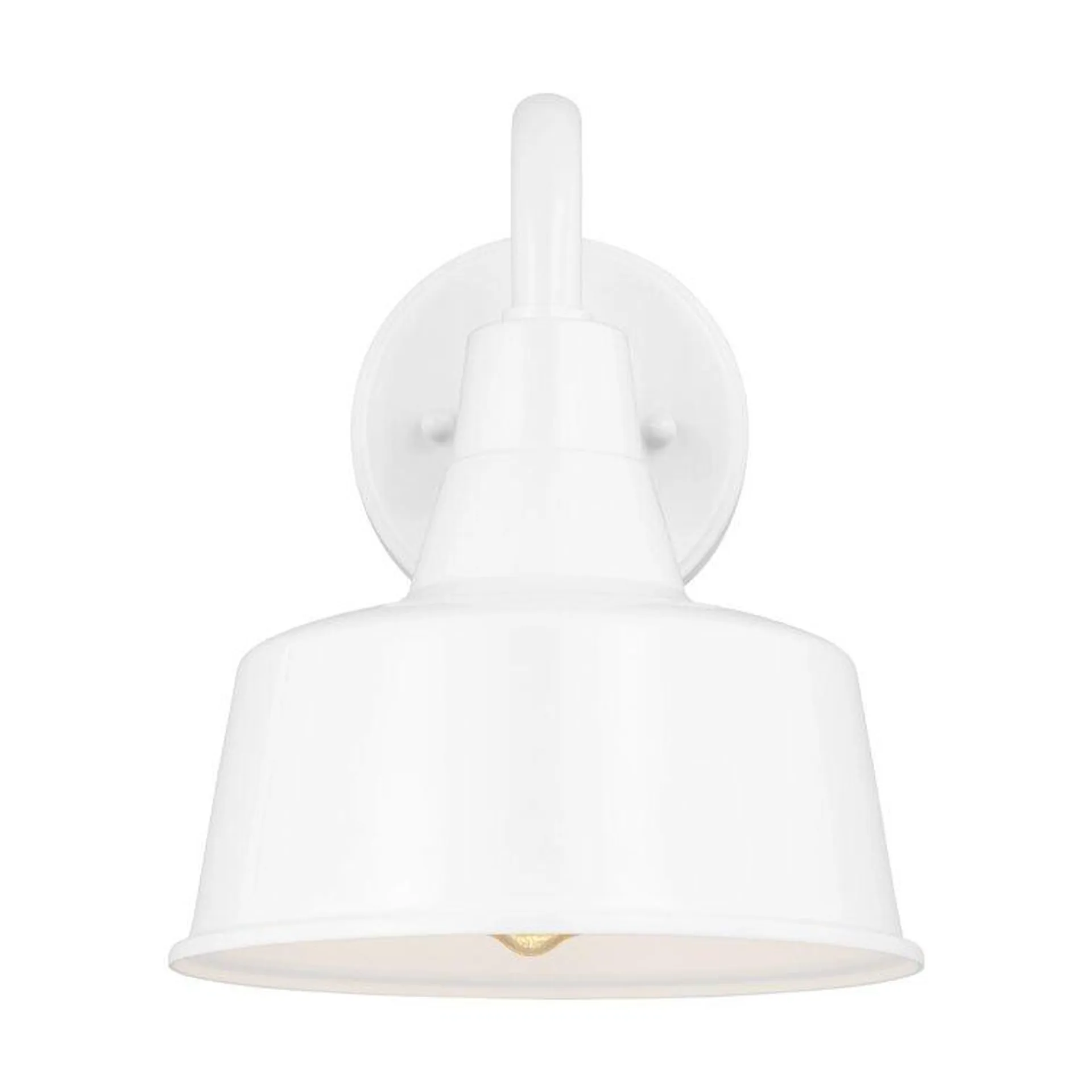 Blakeston Single Light Bell Outdoor Aluminum Wall Light