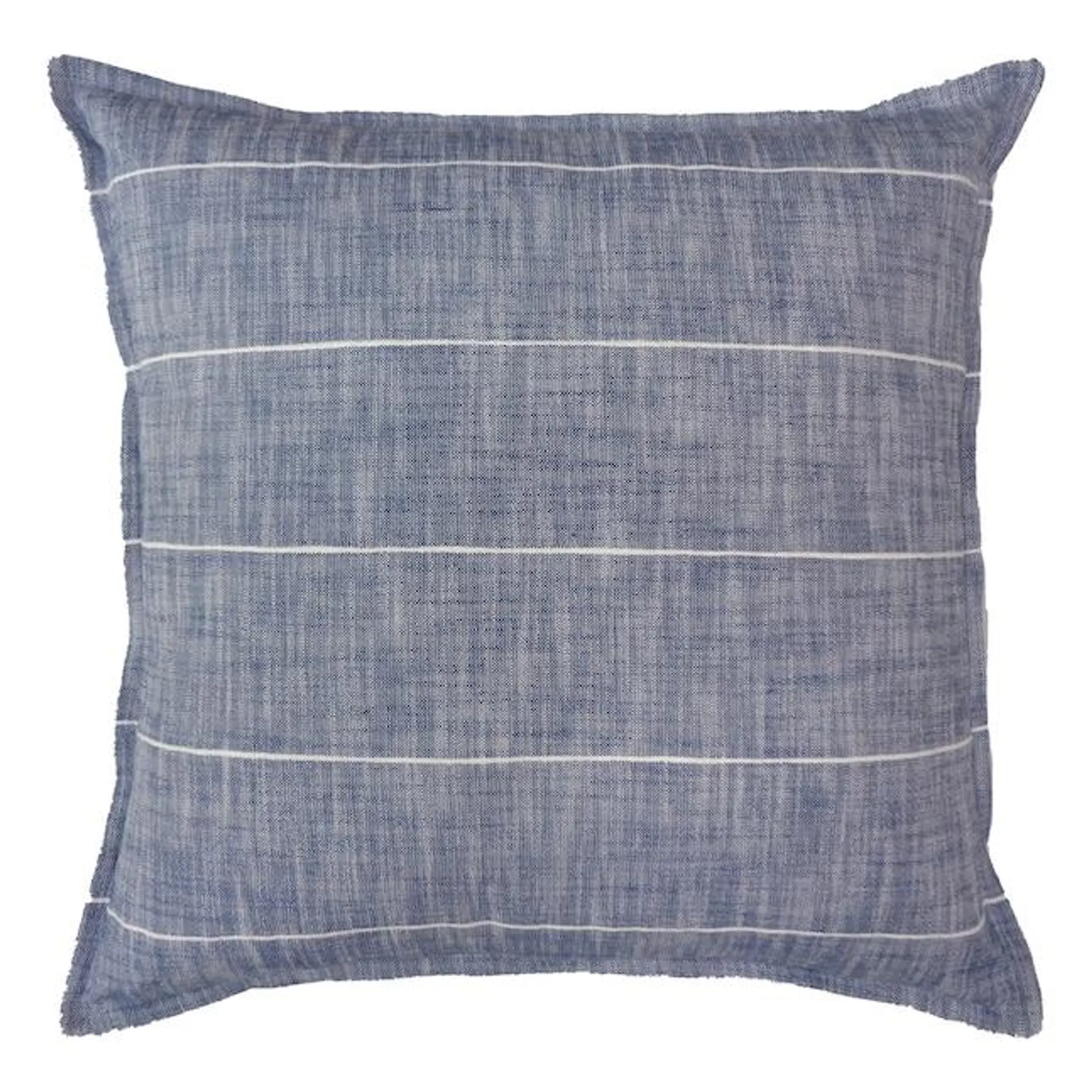 allen + roth 22-in x 22-in Navy Indoor Decorative Pillow