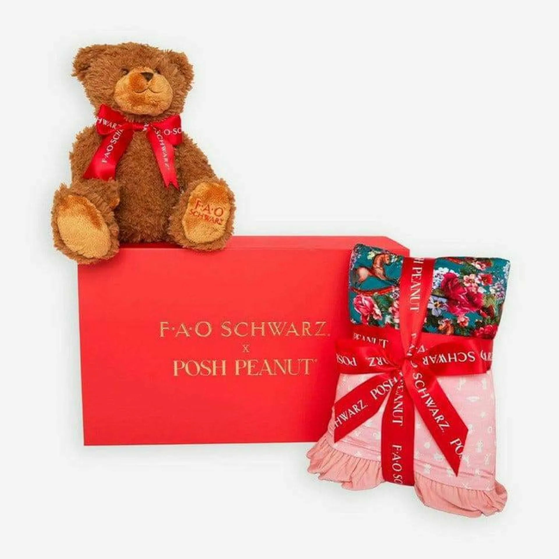 FAO x Posh Peanut - Luxe Ruffled Gift Box Set