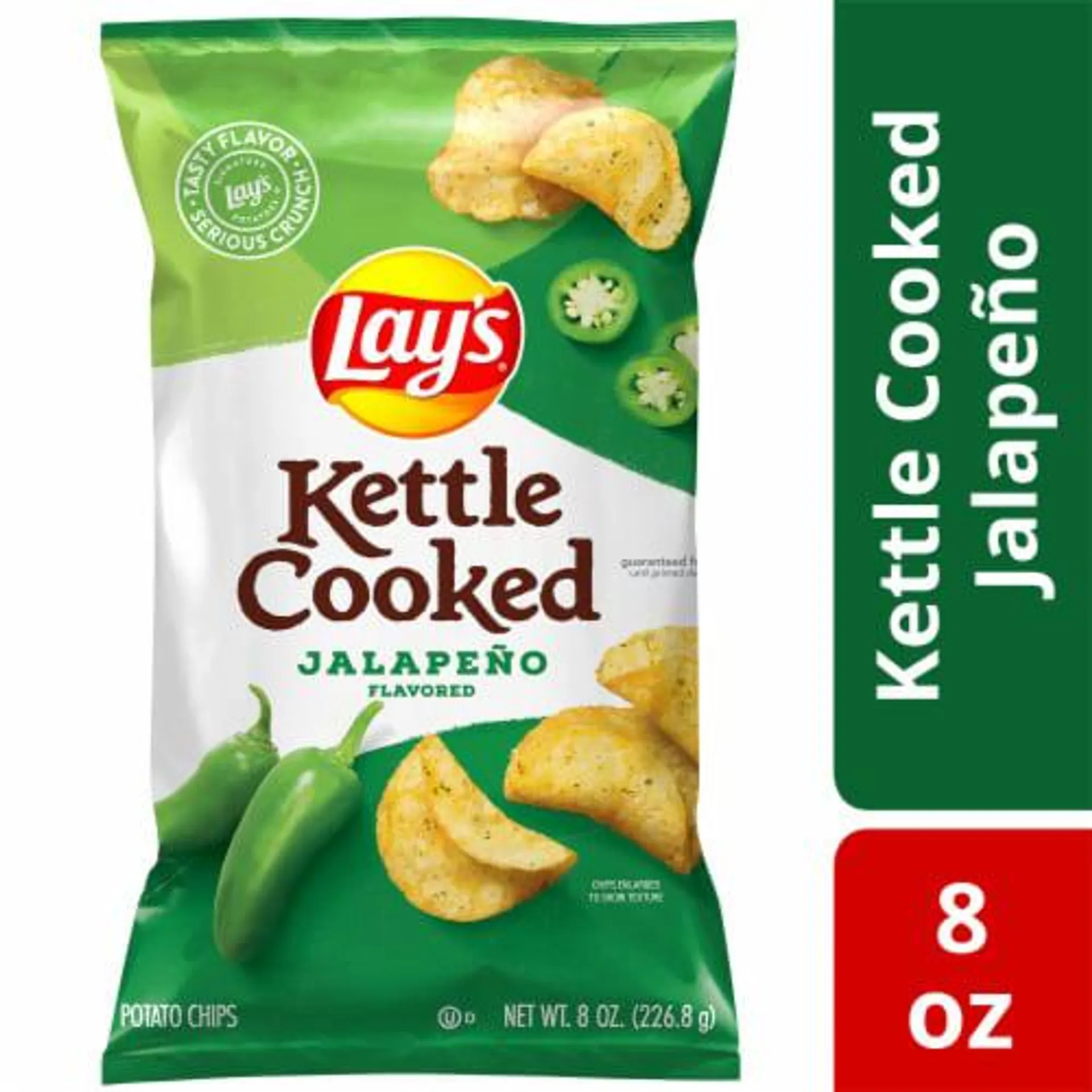 Lay's® Kettle Cooked Jalapeño Kettle Potato Chips