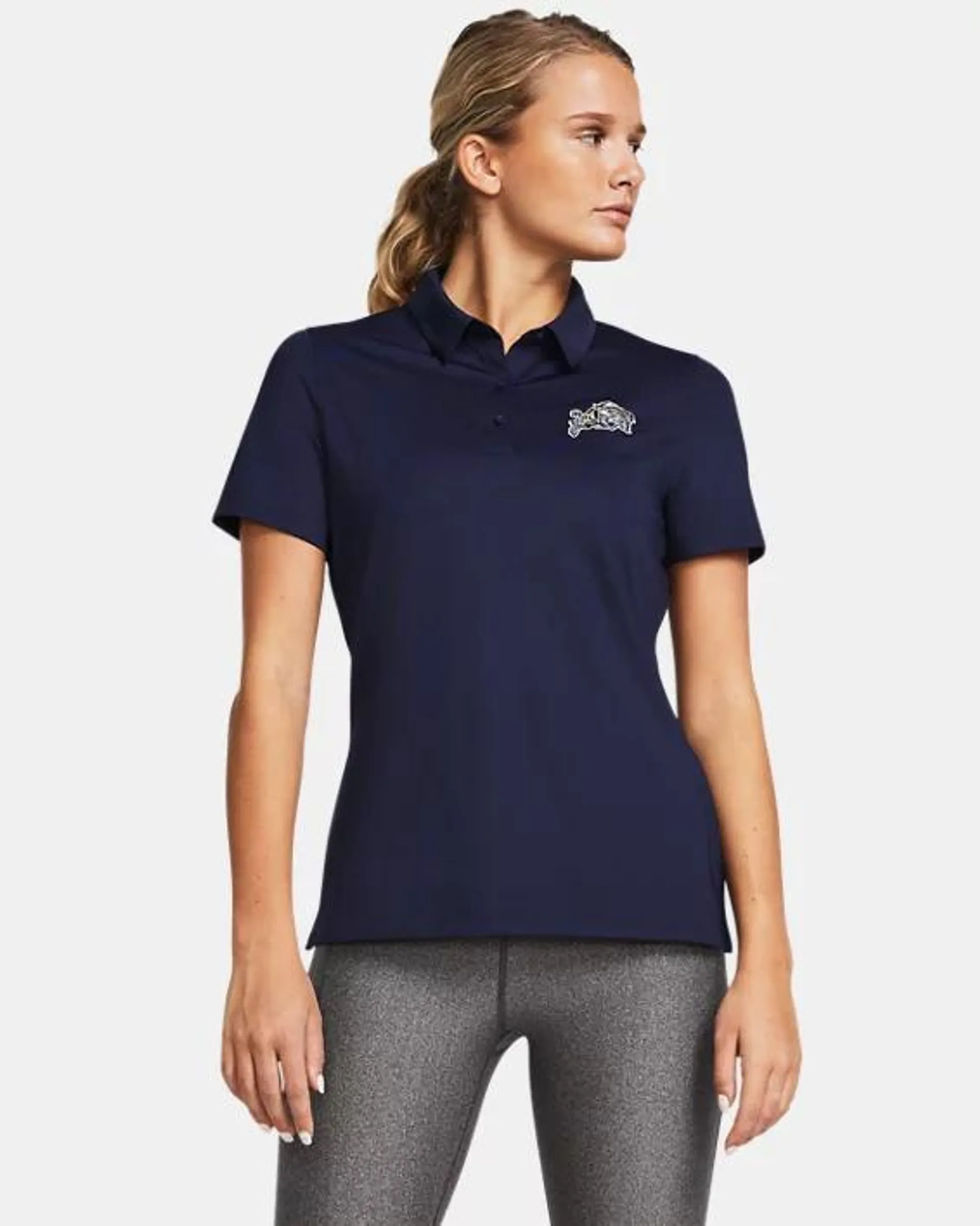 Women's UA Tee 2 Green Collegiate Polo