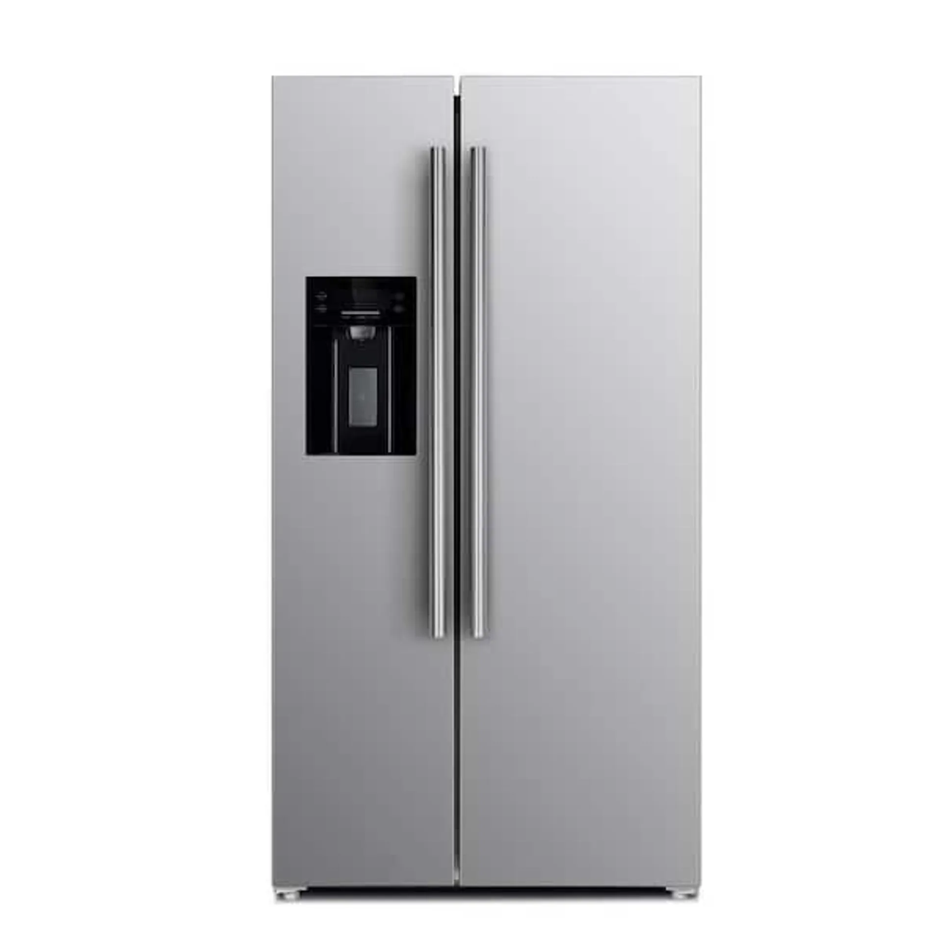 36 in. W x 29.86 in. D 20 cu. ft. Side by Side Refrigerator in Stainless Steel with Ice Maker