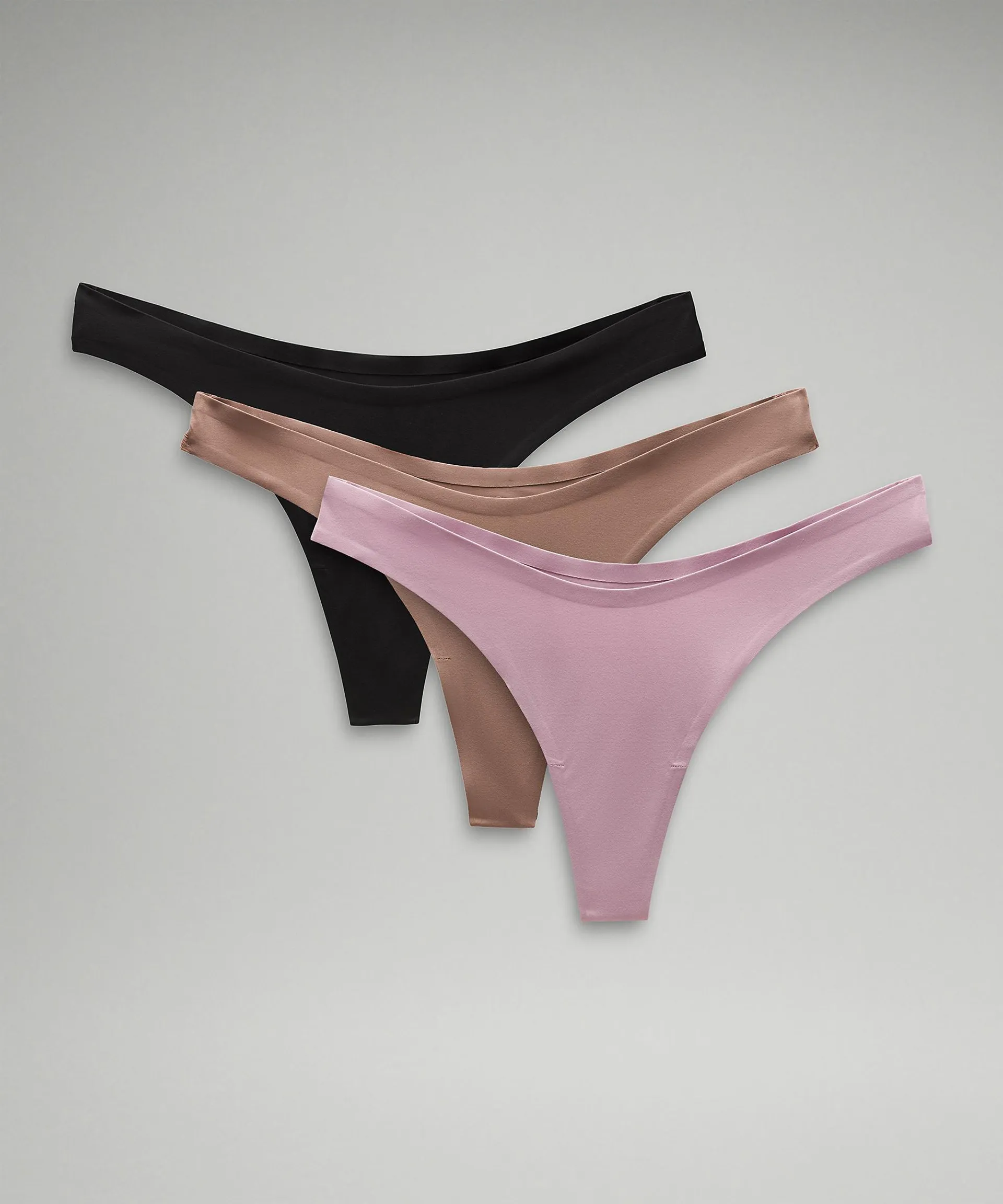 Wundermost Ultra-Soft Nulu Dipped-Waist Thong Underwear