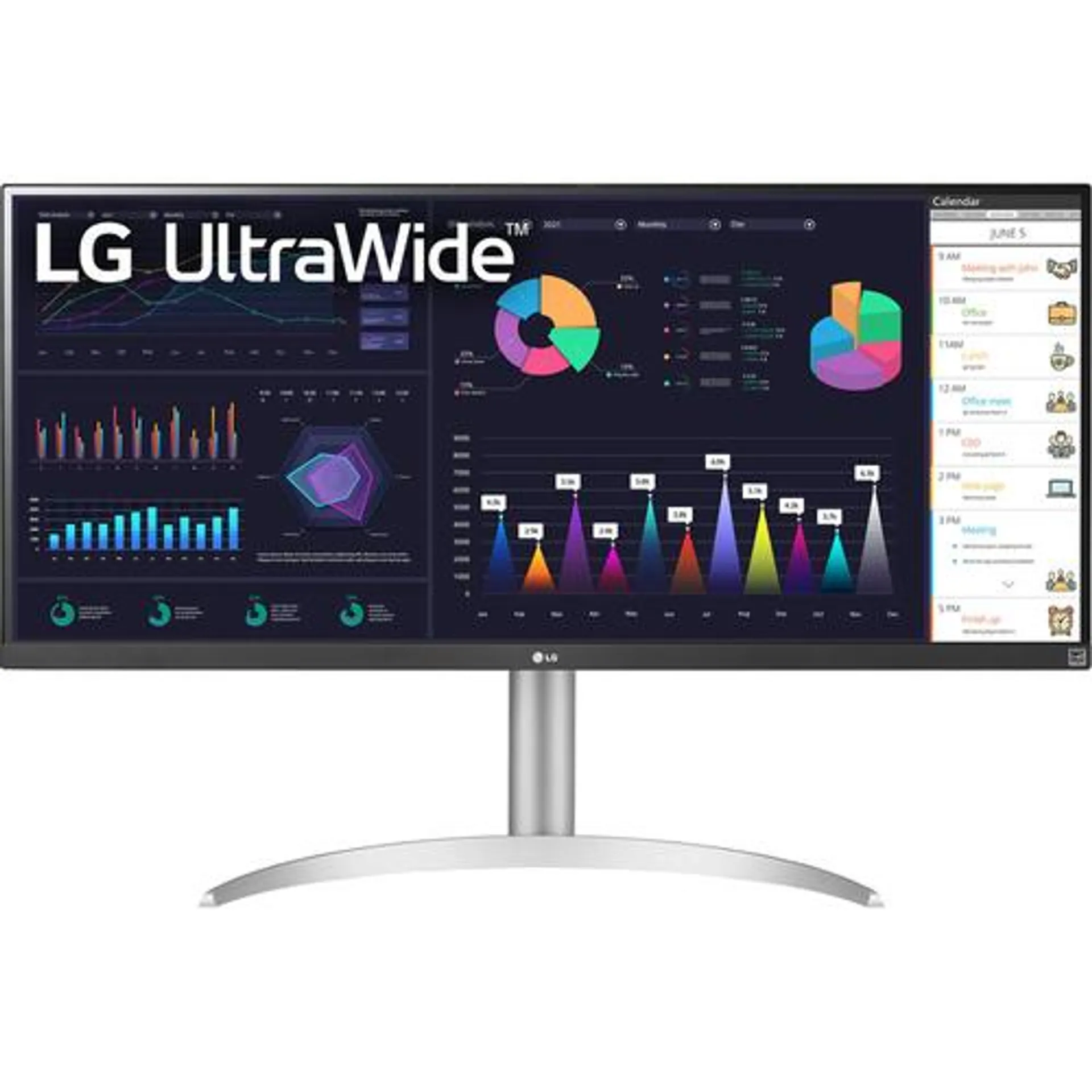 LG 34WQ650-W 34" 21:9 UltraWide Full HD (2560 x 1080) 100Hz IPS Monitor - Open Box