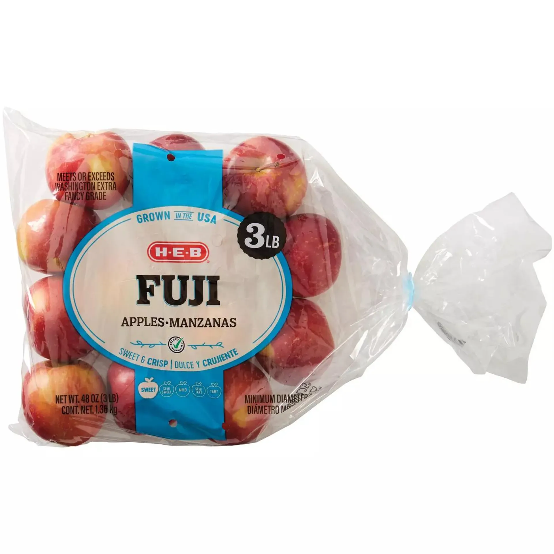 H‑E‑B Fresh Fuji Apples