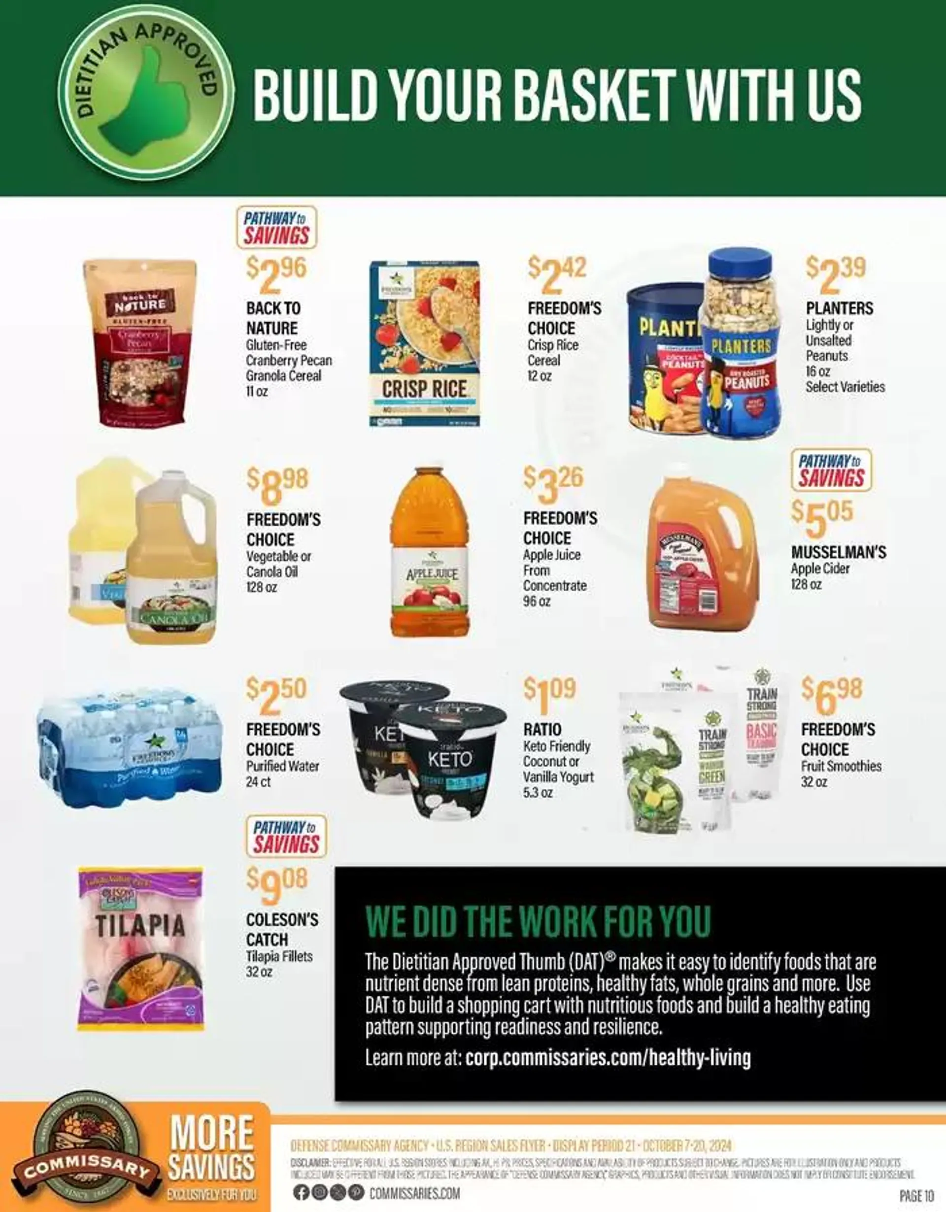 Weekly ad Flyer Commissary from October 7 to October 20 2024 - Page 10