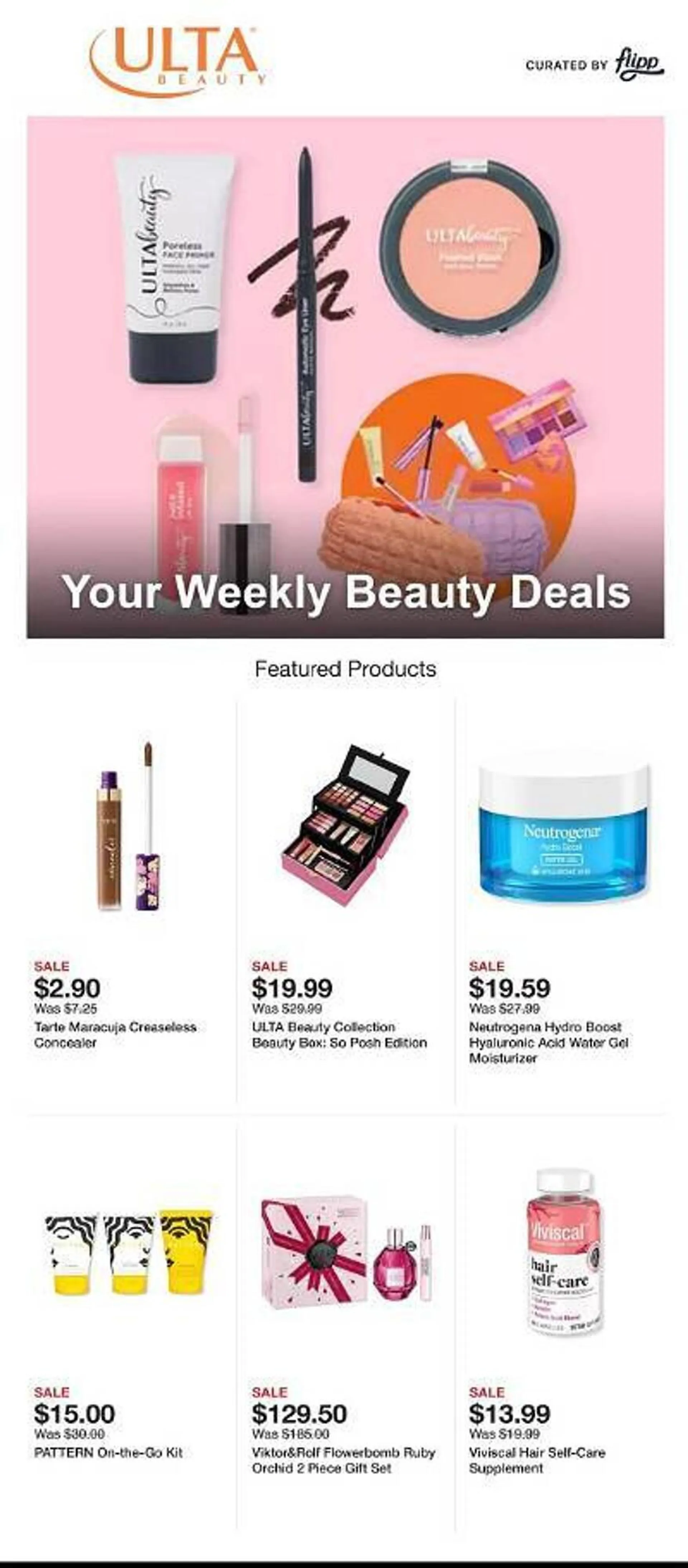 Weekly ad Ulta Beauty Weekly Ad from March 18 to March 24 2024 - Page 1