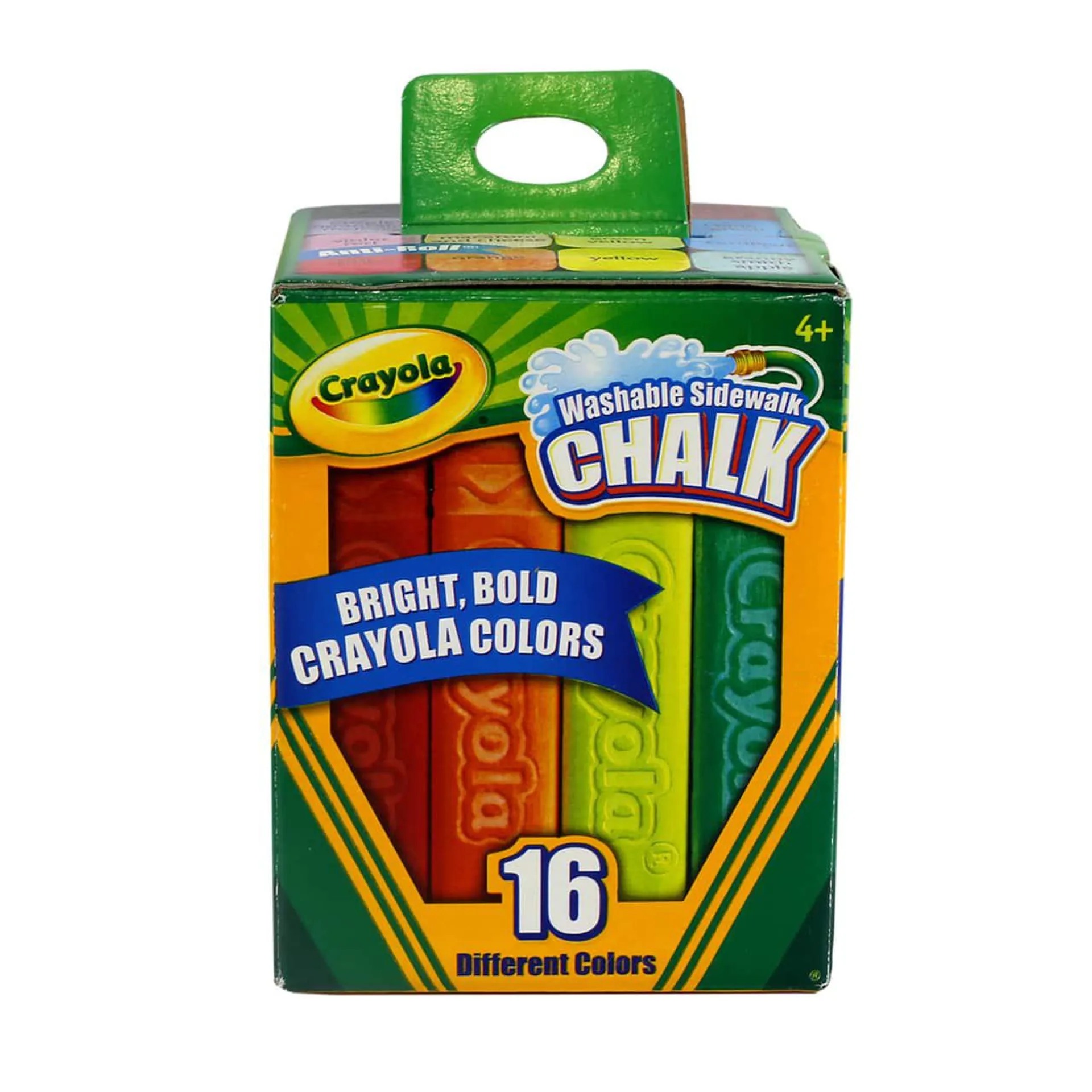 12 Packs: 16 ct. (192 total) Crayola® Washable Sidewalk Chalk