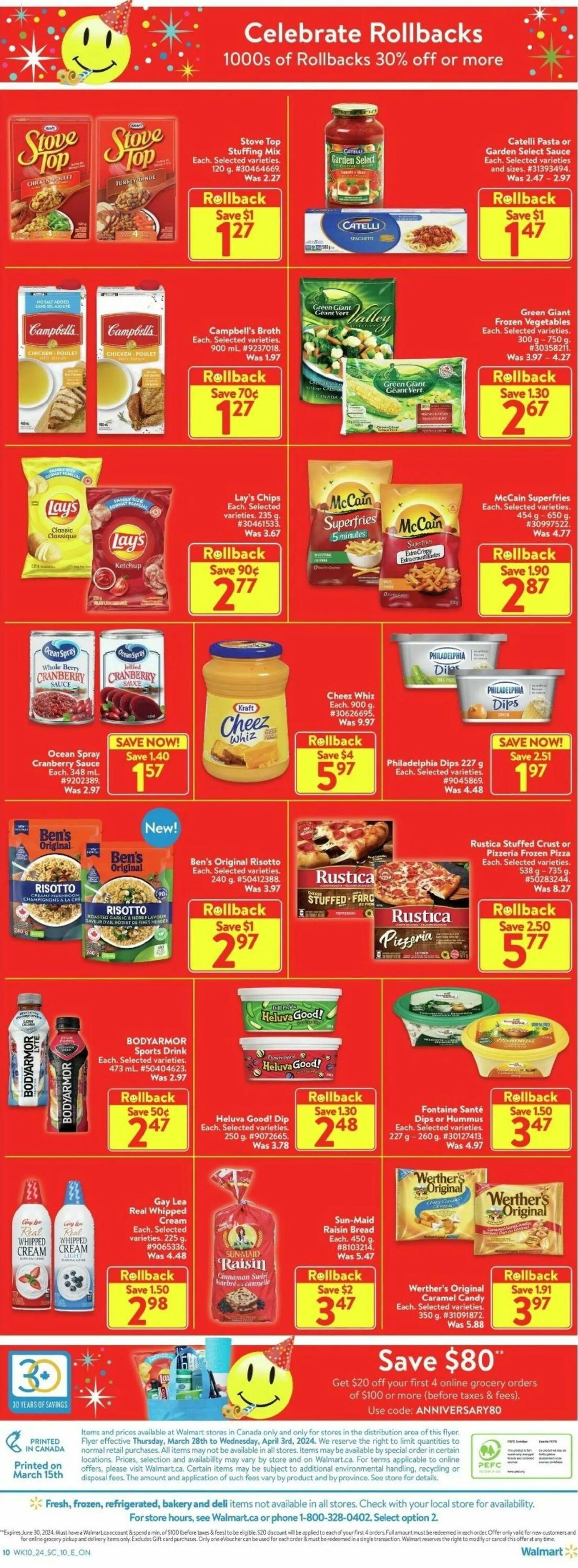 Weekly ad Walmart Current weekly ad from March 28 to May 3 2024 - Page 3