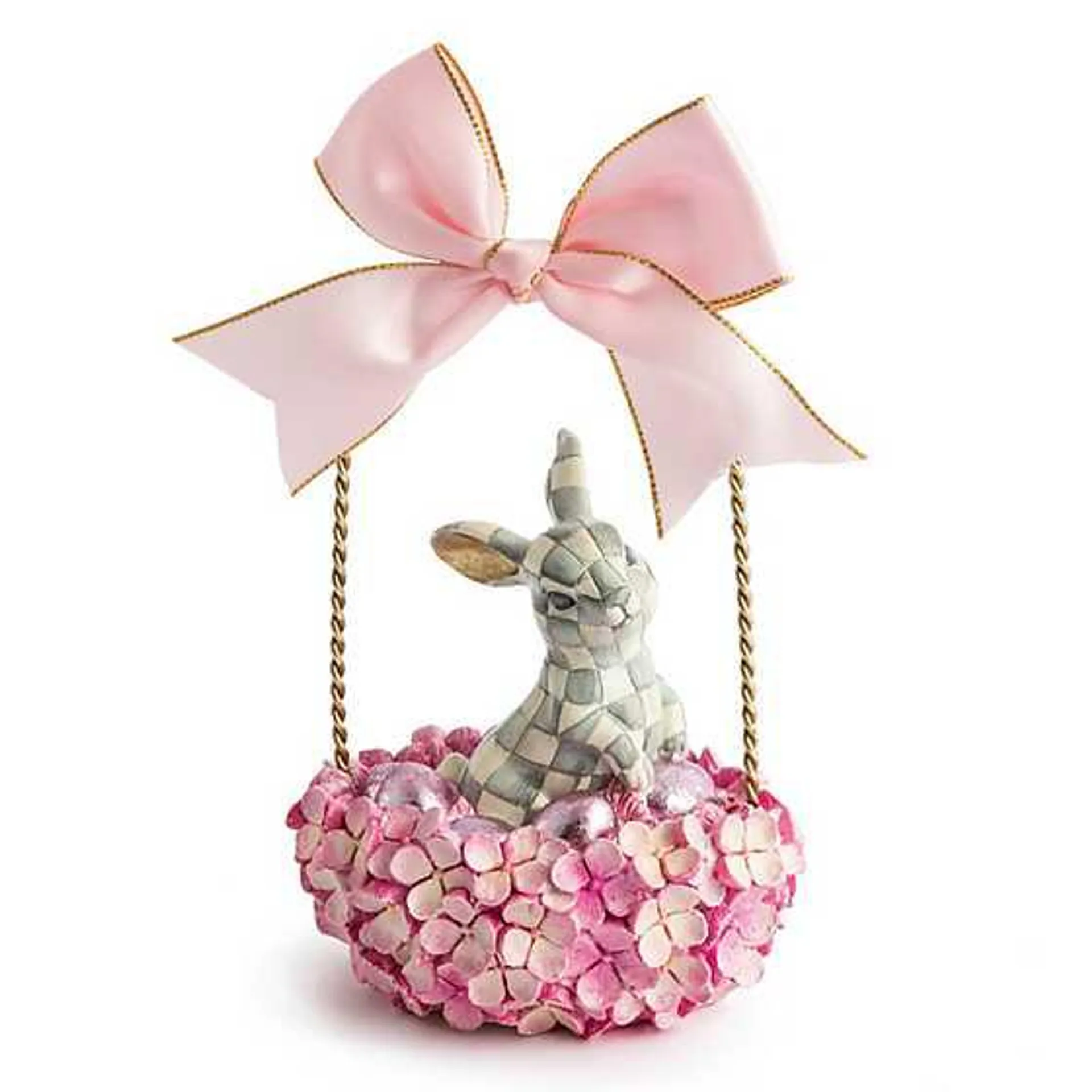 Touch of Pink Bunny Basket