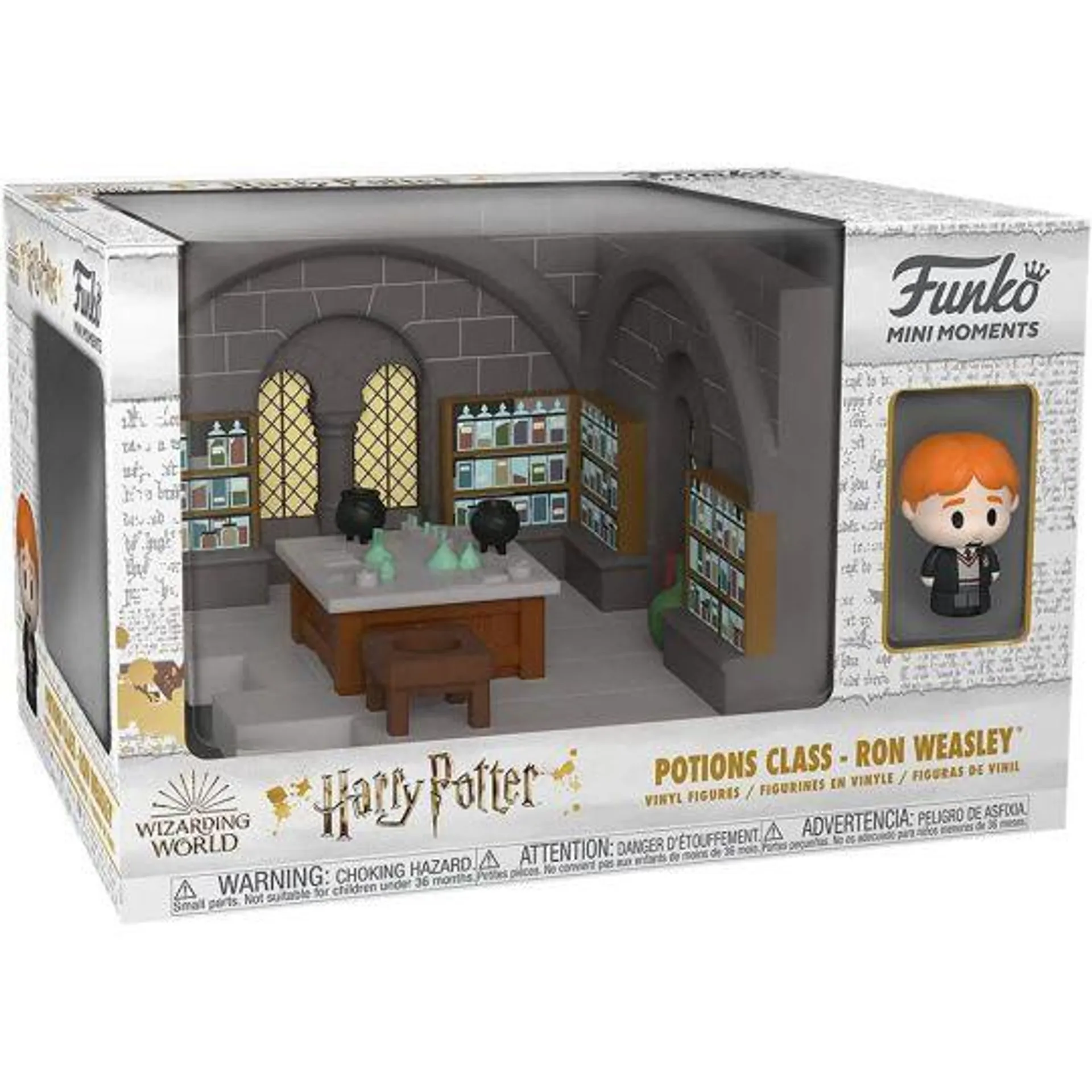 Funko Movie Mini Moments Vinyl Figure Set - Harry Potter - POTIONS CLASS (Ron Weasley)