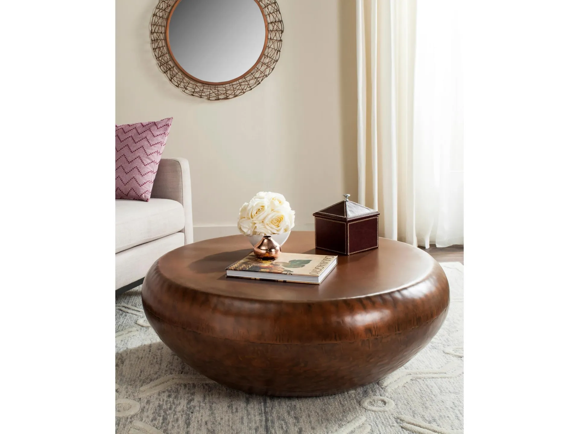 Safavieh Drum Coffee Table