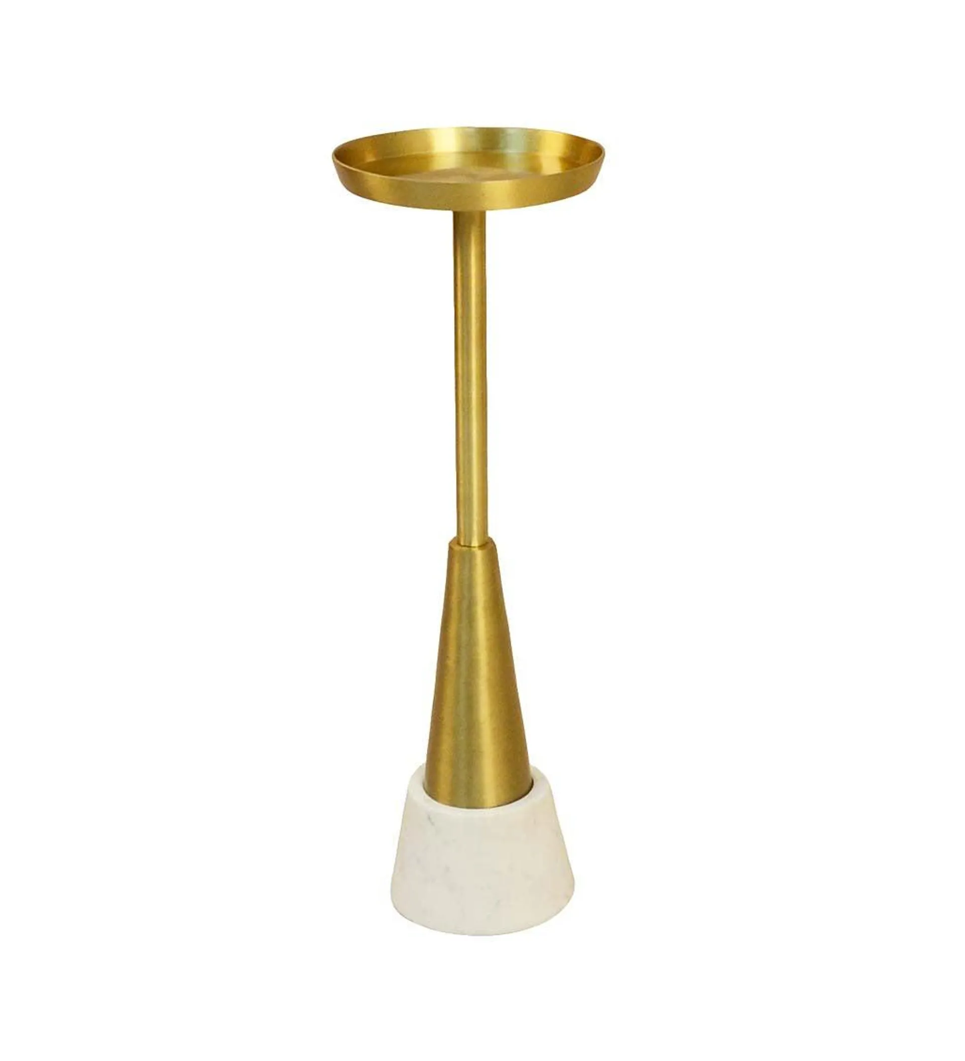 Small Davenport Drink Table - Gold