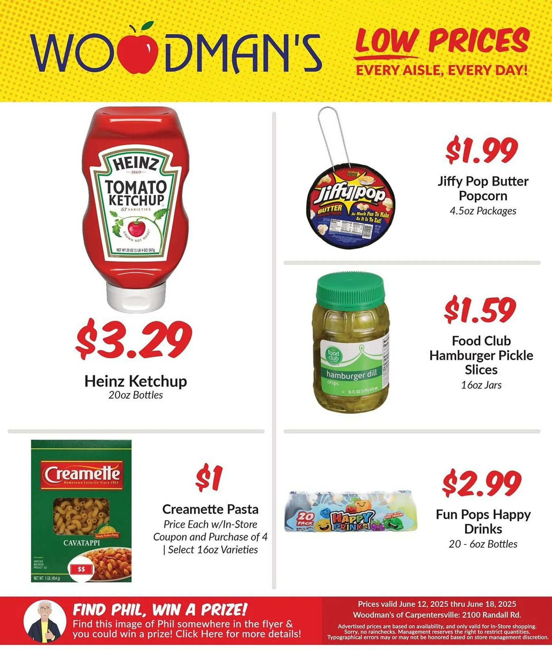 Weekly ad Woodman's Weekly Ad from June 12 to June 18 2025 - Page 1