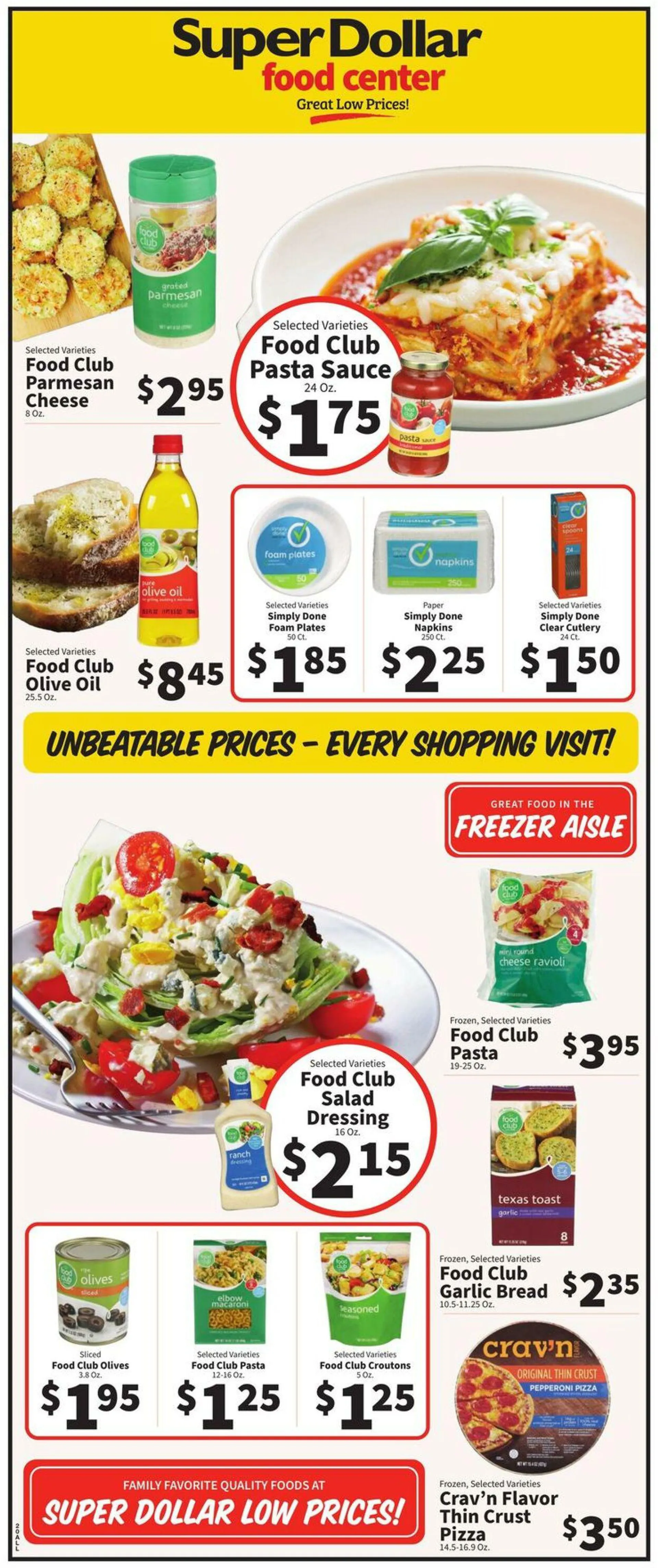 Weekly ad Super Dollar Food Center Current weekly ad from April 10 to April 16 2024 - Page 2