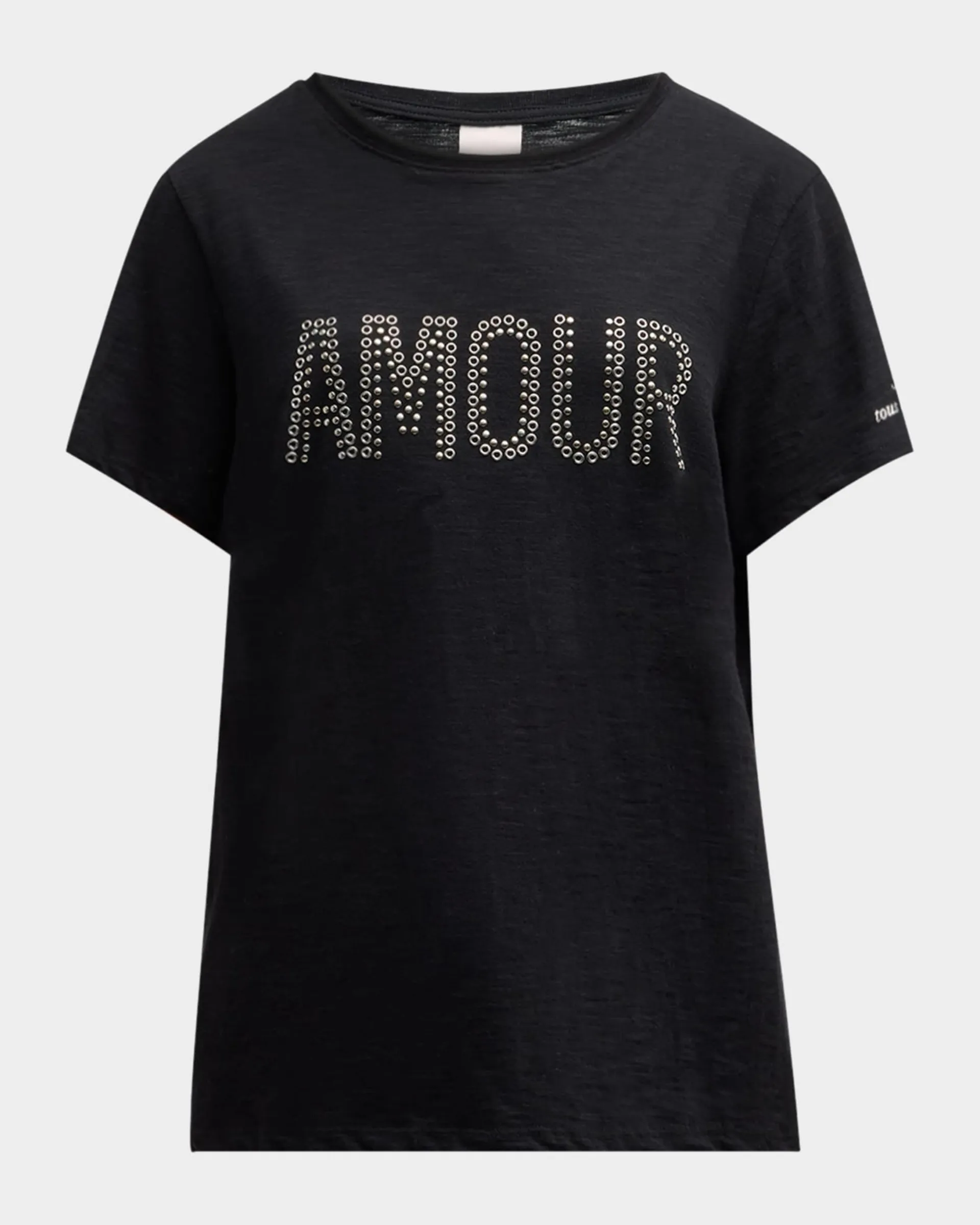 Grommet Amour Short-Sleeve Cotton T-Shirt